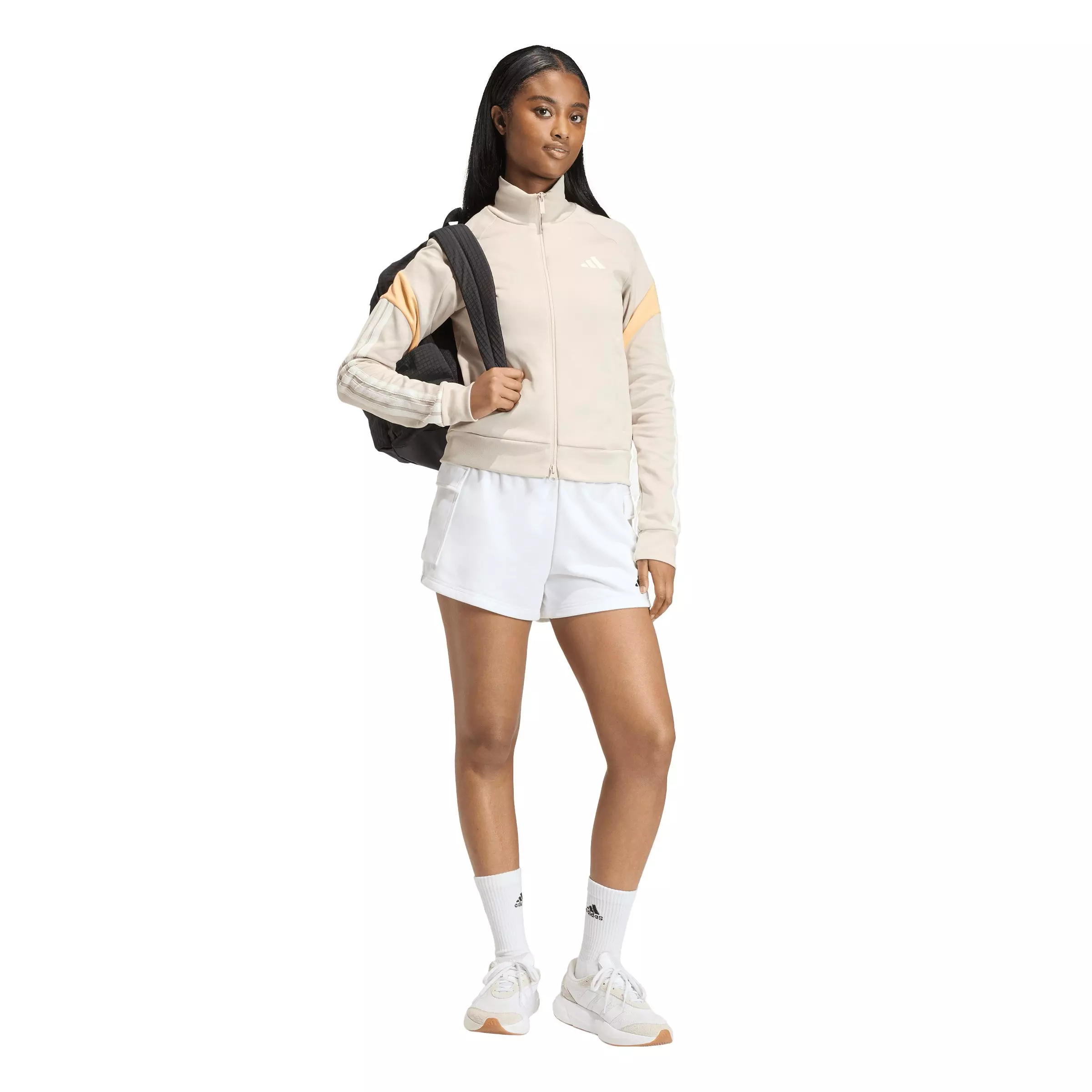 adidas Women's House Of Tiro Nations Pack Track Jacket - Beige - BEIGE