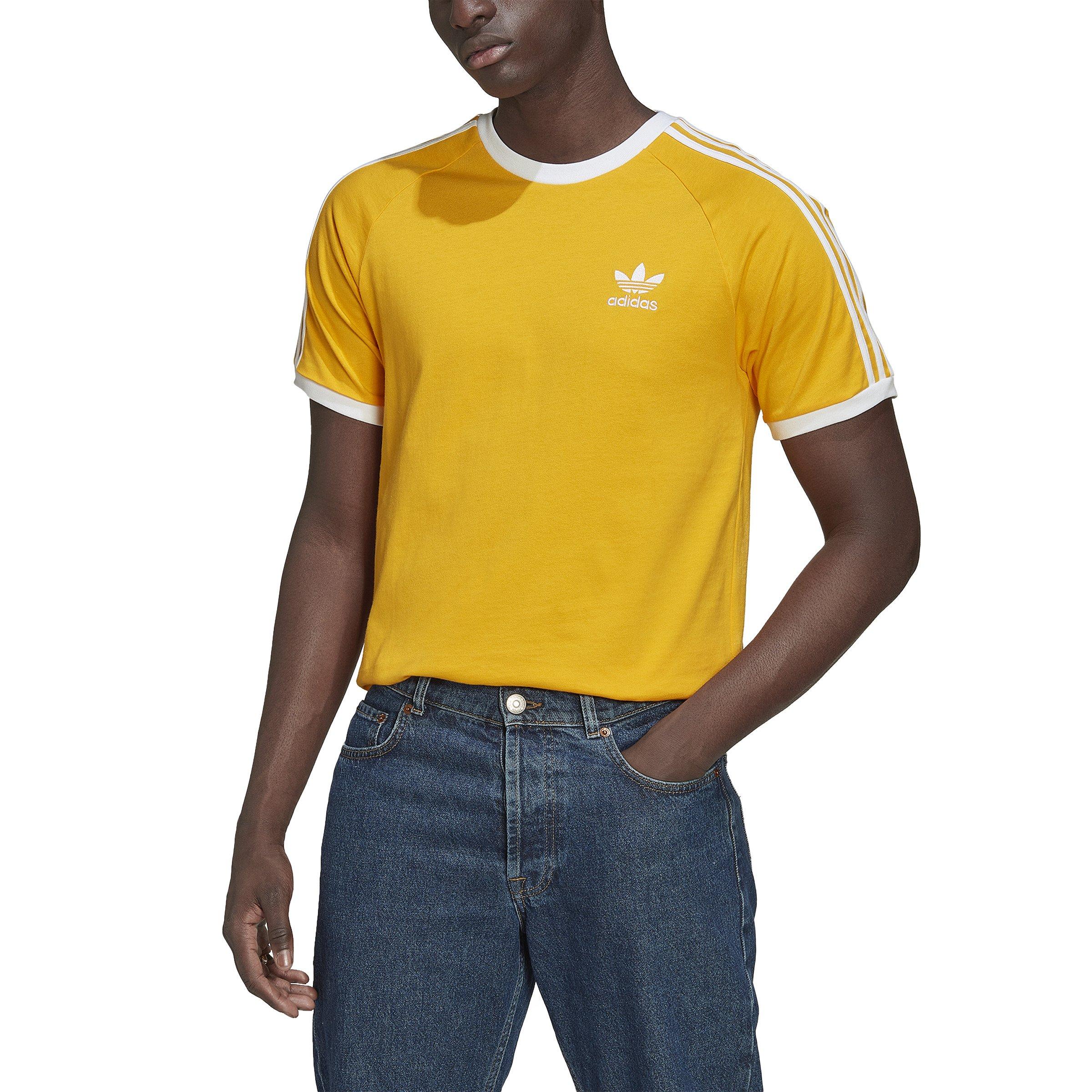 Adidas original best sale yellow t shirt