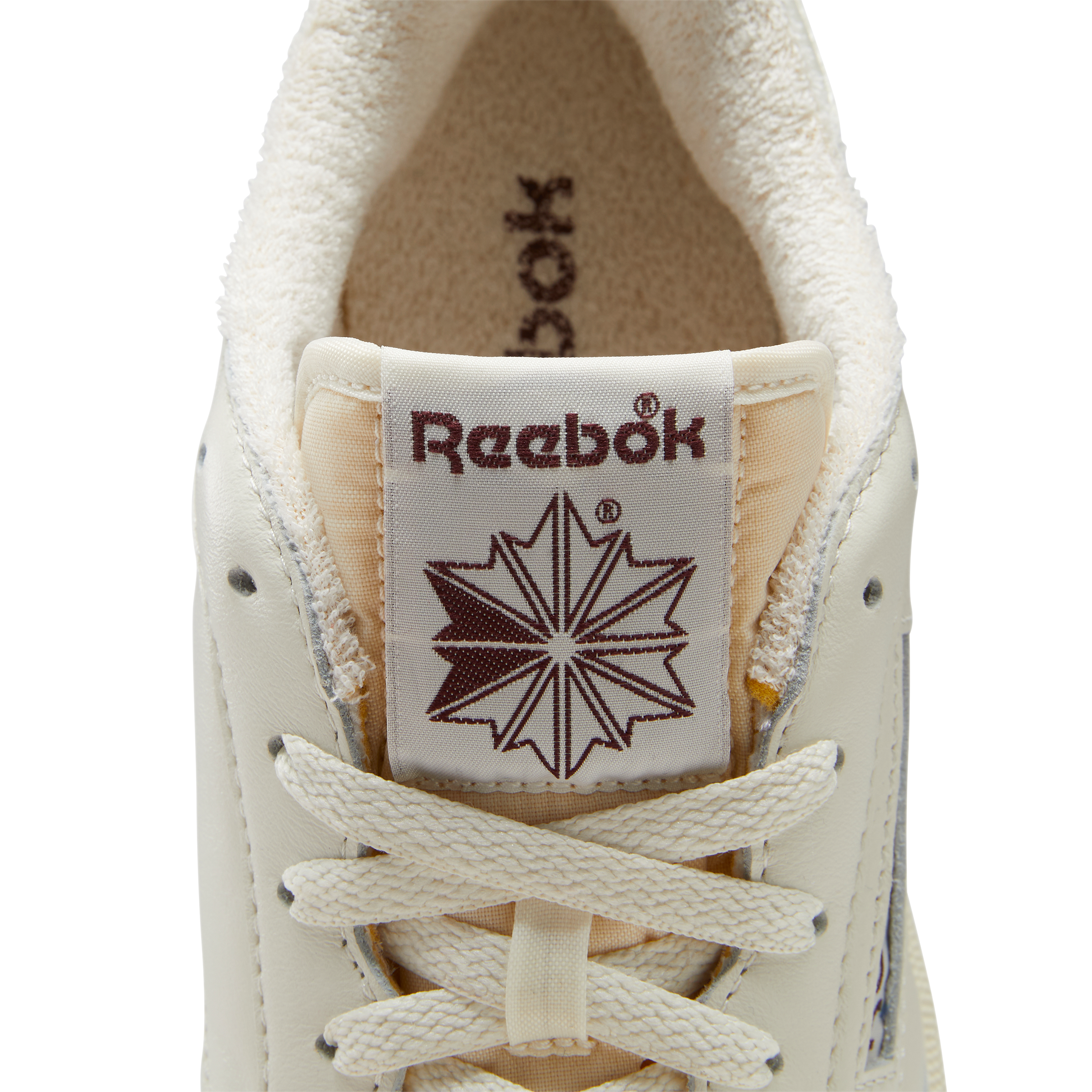 Reebok Club C 85 Vintage "Chalk/Alabaster/Maroon" Unisex Shoe - CHALK/ALABASTER/MAROON Thumbnail View 7