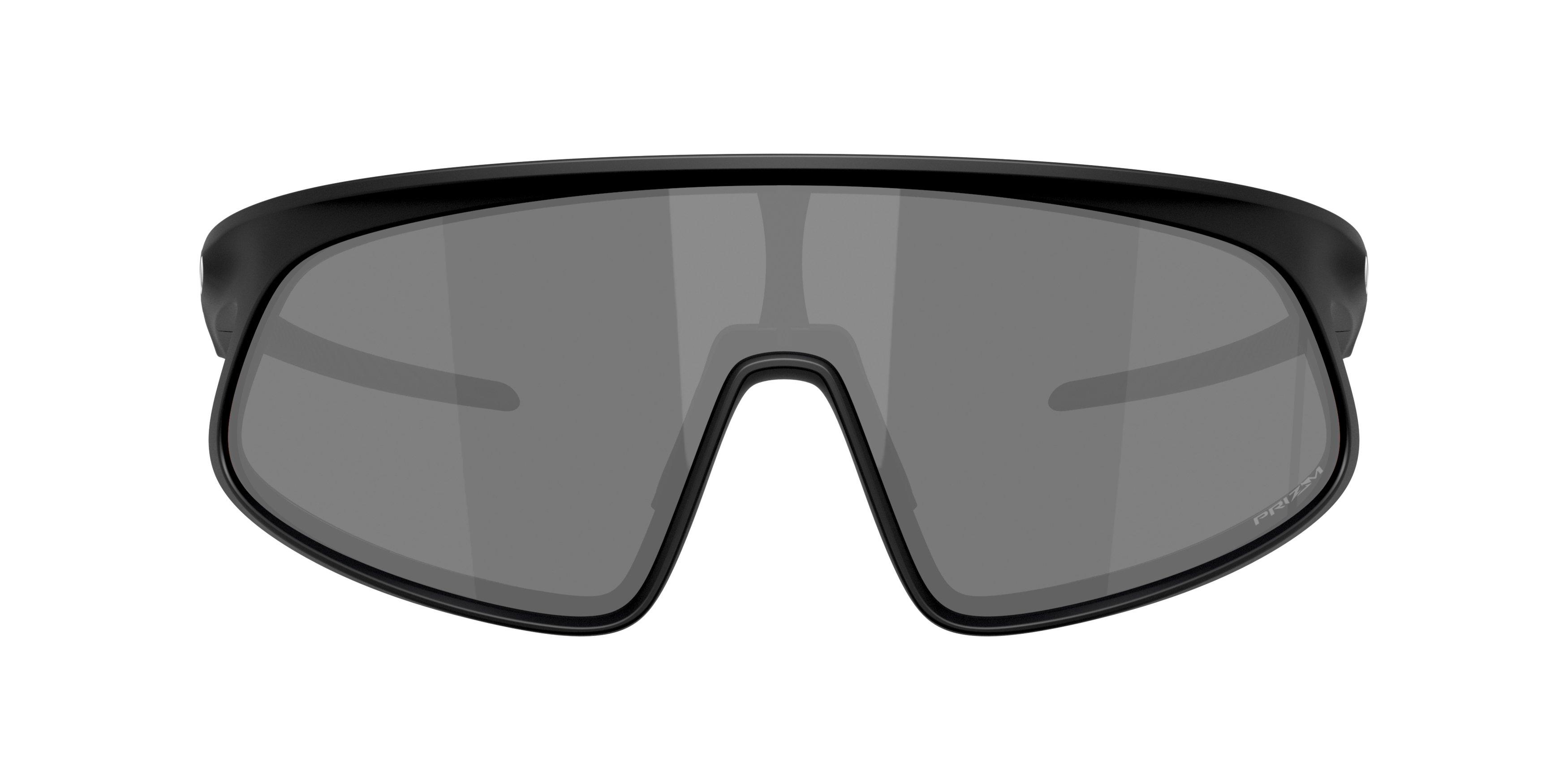Oakley RSLV Prizm Black Sunglasses - Matte Black - BLACK/GREY Thumbnail View 2