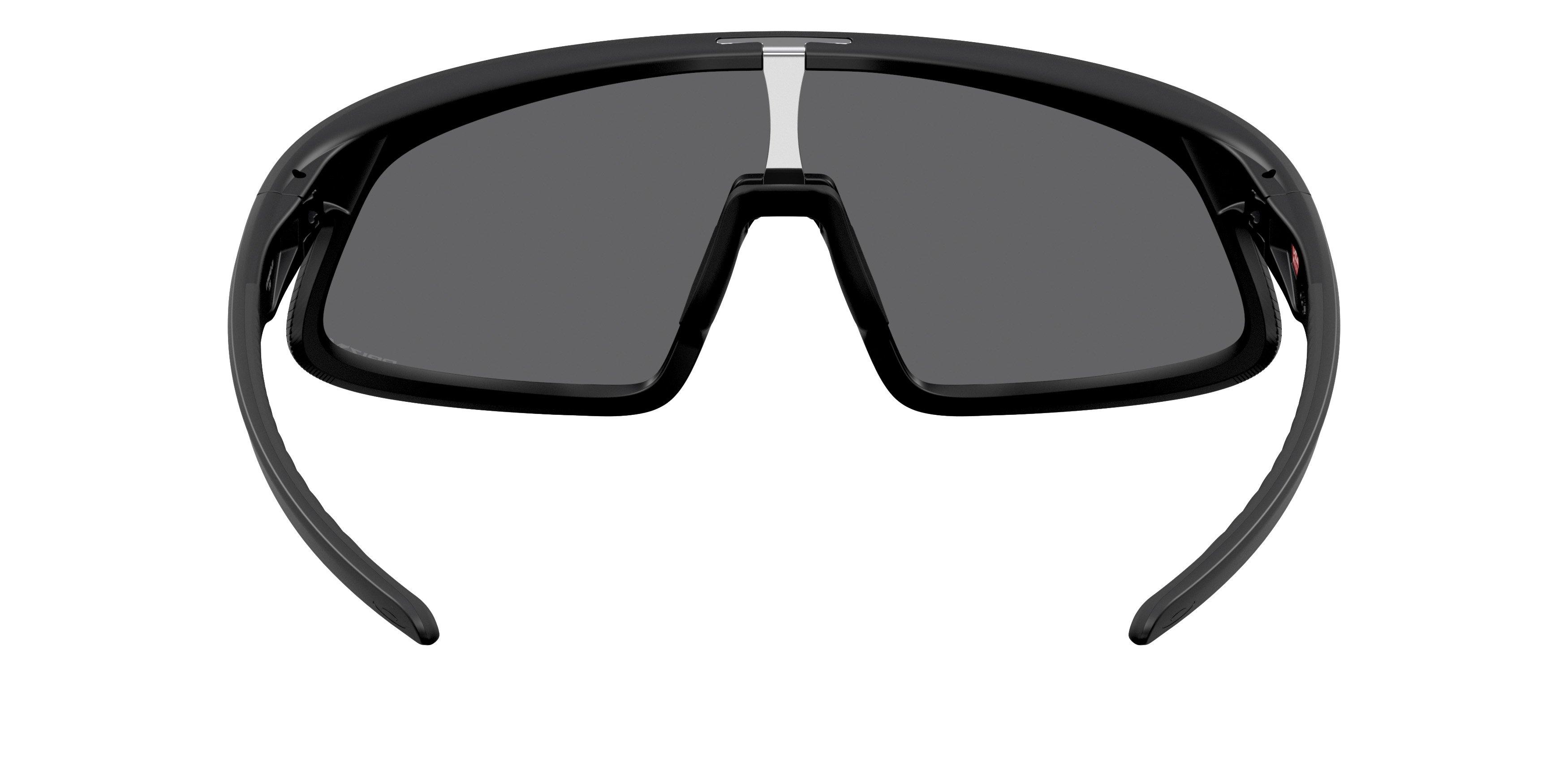 Oakley RSLV Prizm Black Sunglasses - Matte Black - BLACK/GREY Thumbnail View 3