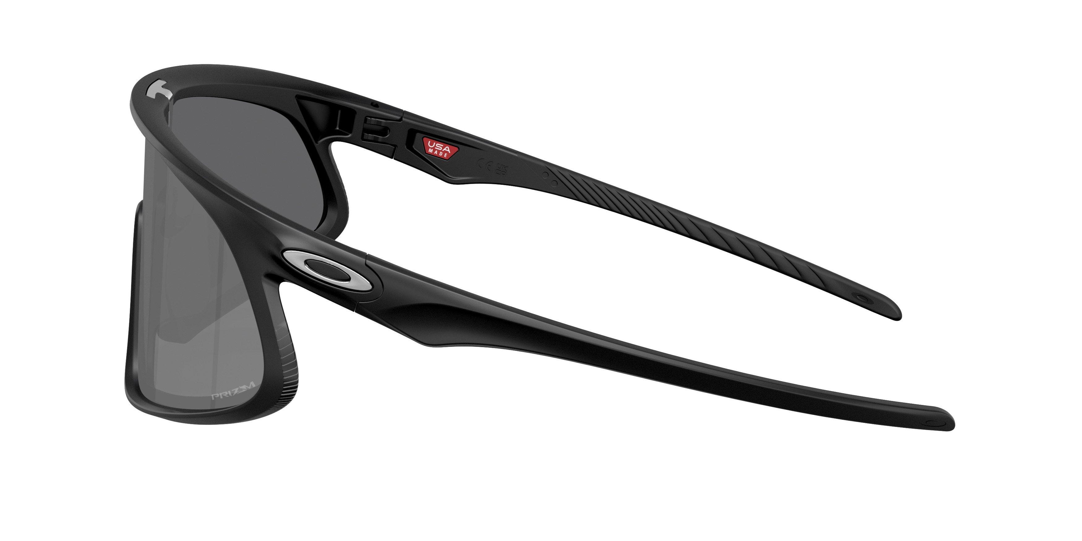 Oakley RSLV Prizm Black Sunglasses - Matte Black - BLACK/GREY Thumbnail View 4