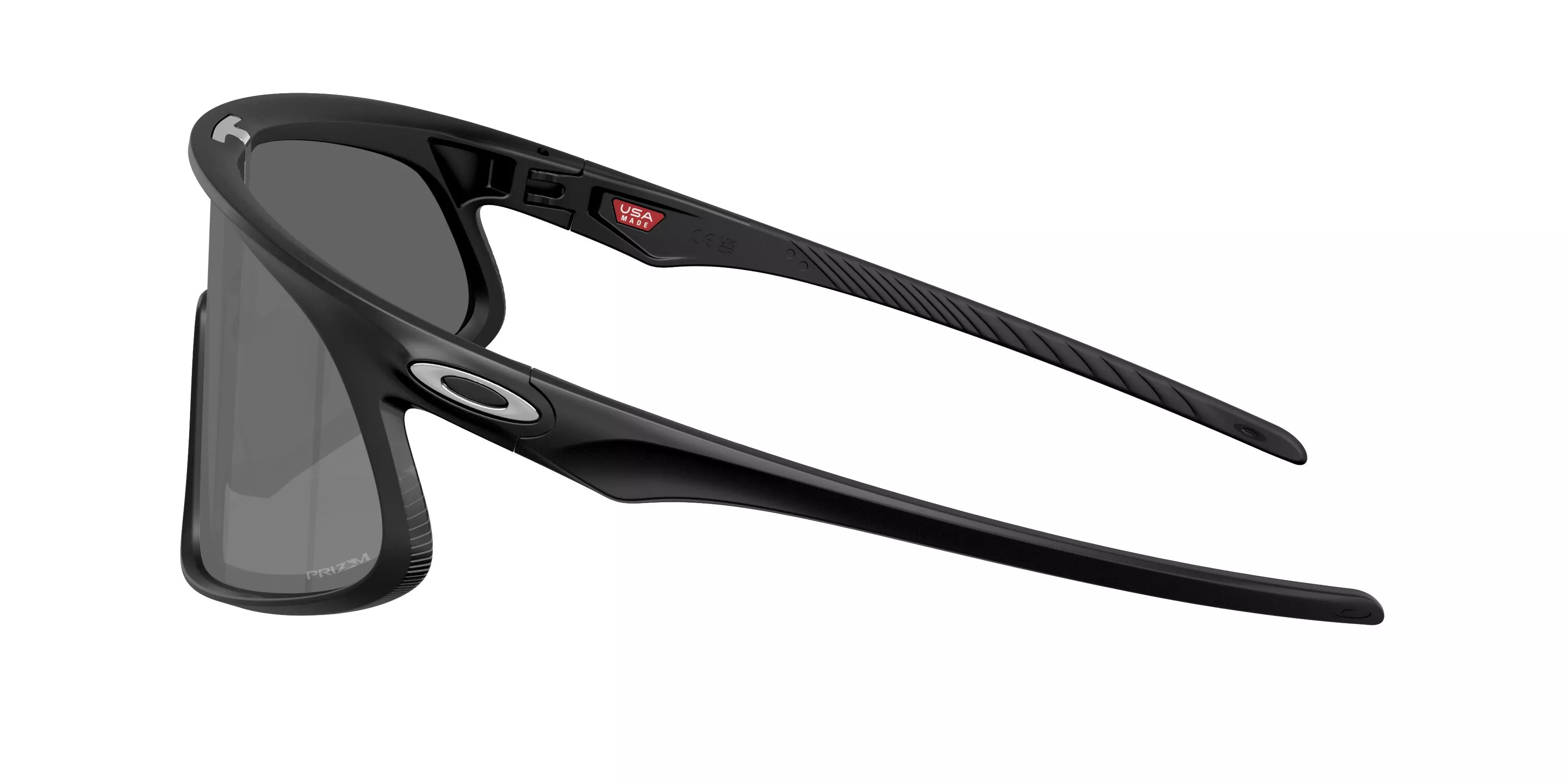Oakley RSLV Prizm Black Sunglasses - Matte Black - BLACK/GREY