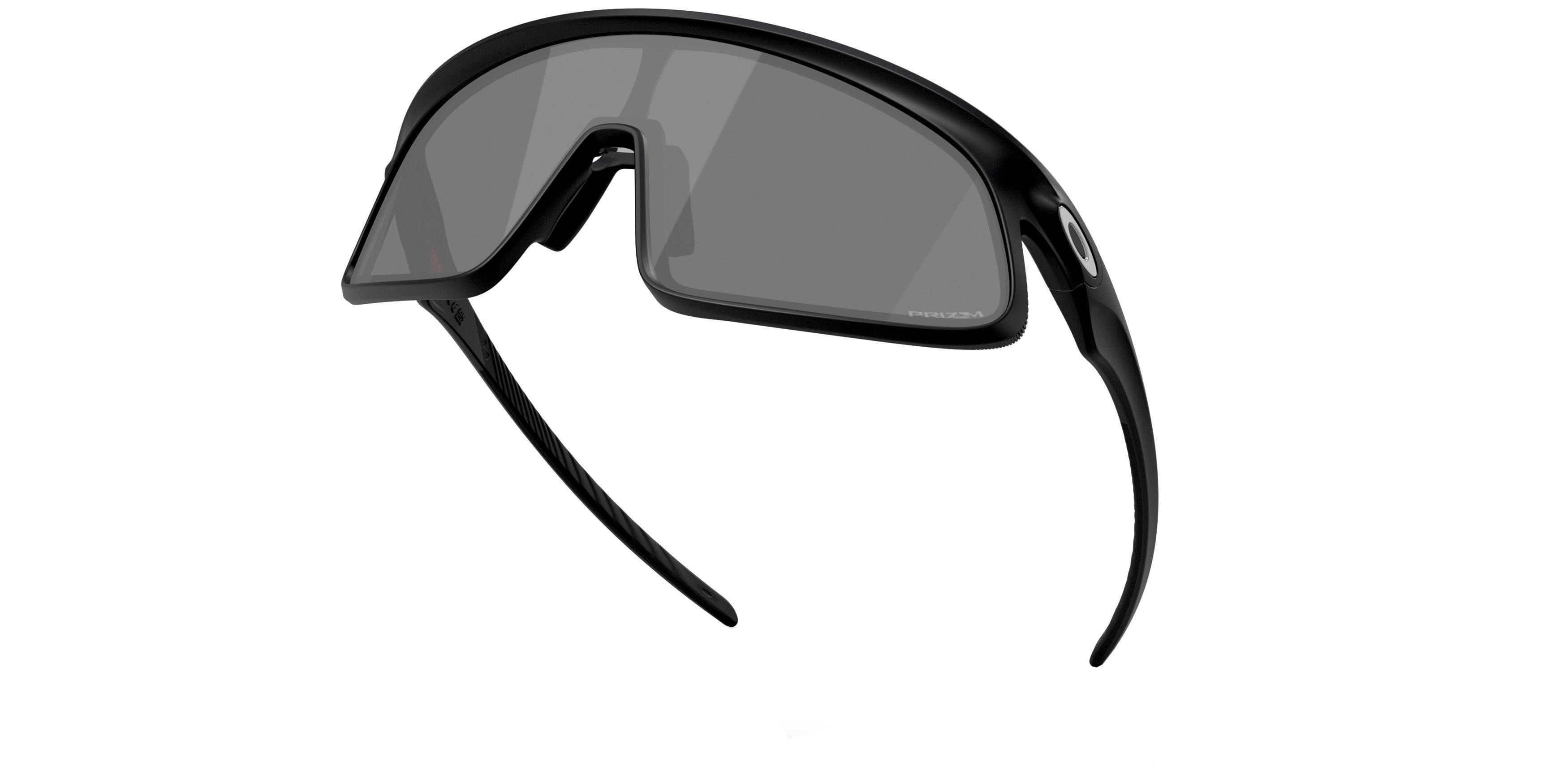 Oakley RSLV Prizm Black Sunglasses - Matte Black - BLACK/GREY Thumbnail View 7