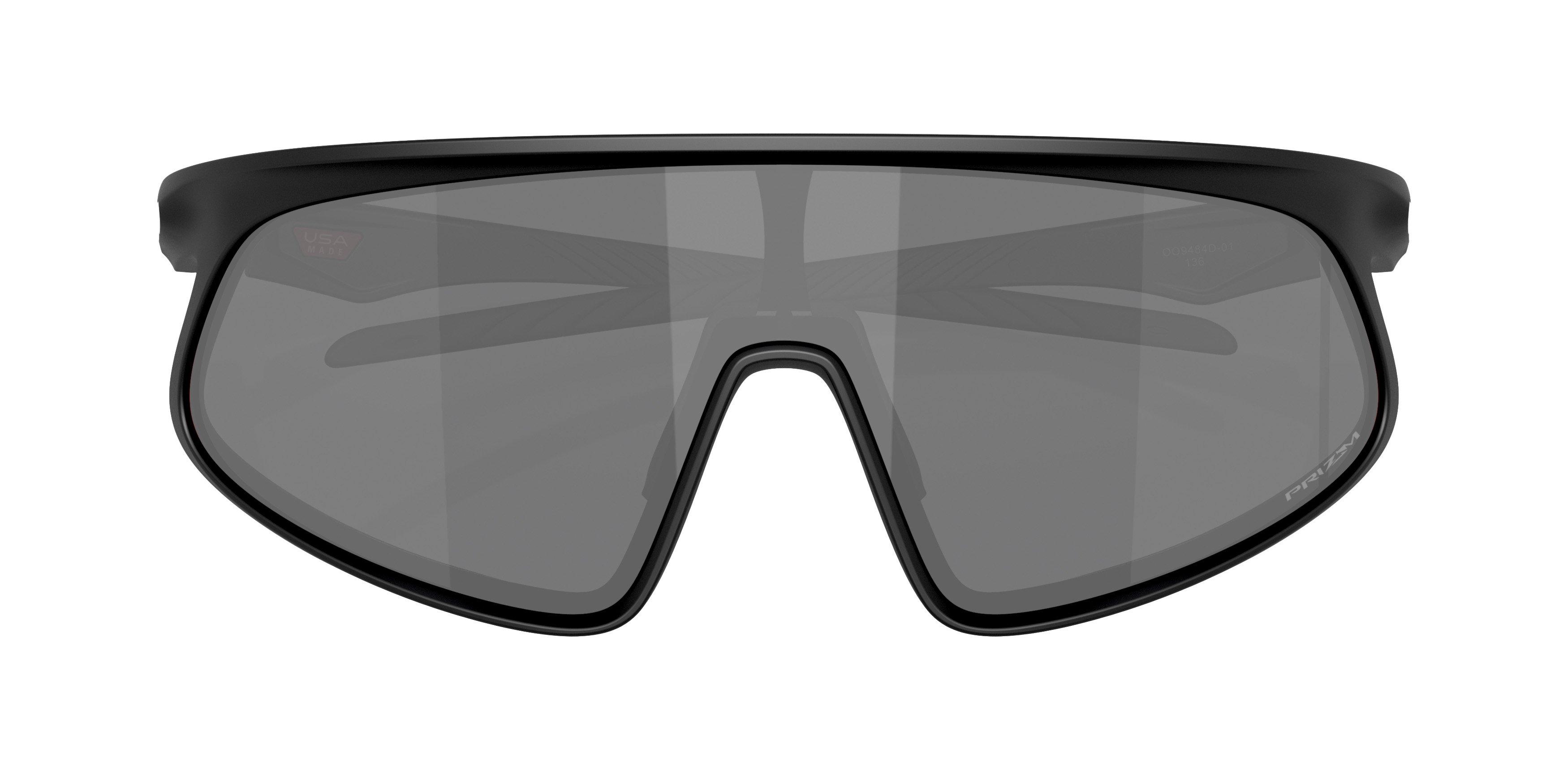 Oakley RSLV Prizm Black Sunglasses - Matte Black - BLACK/GREY Thumbnail View 8