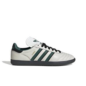 adidas Originals Samba JP "Core White/Collegiate Green/Carbon" Grade School Boys' Shoe