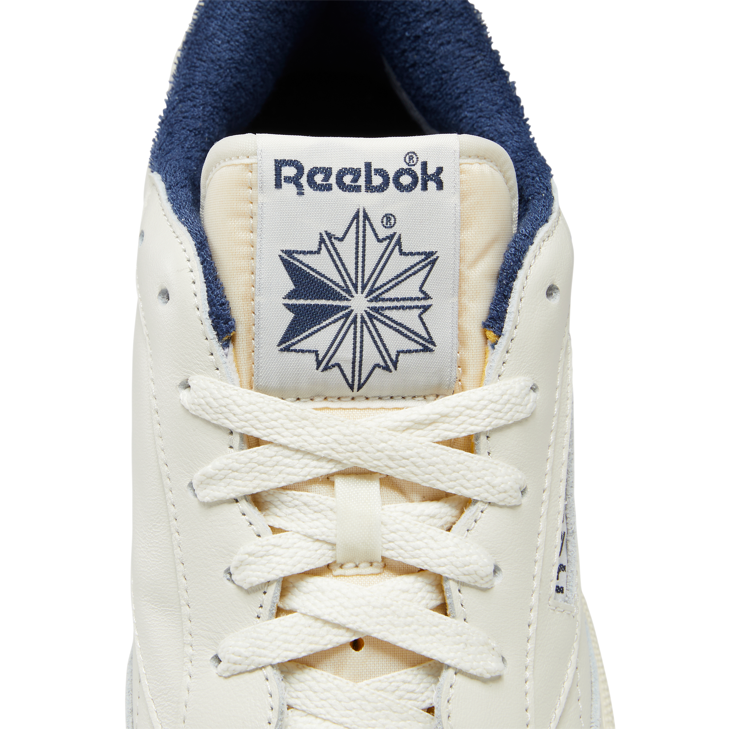 Reebok Club C 85 Vintage "Chalk/Alabaster/Vector Navy" Unisex Shoe - CHALK/ALABASTER/NAVY Thumbnail View 7