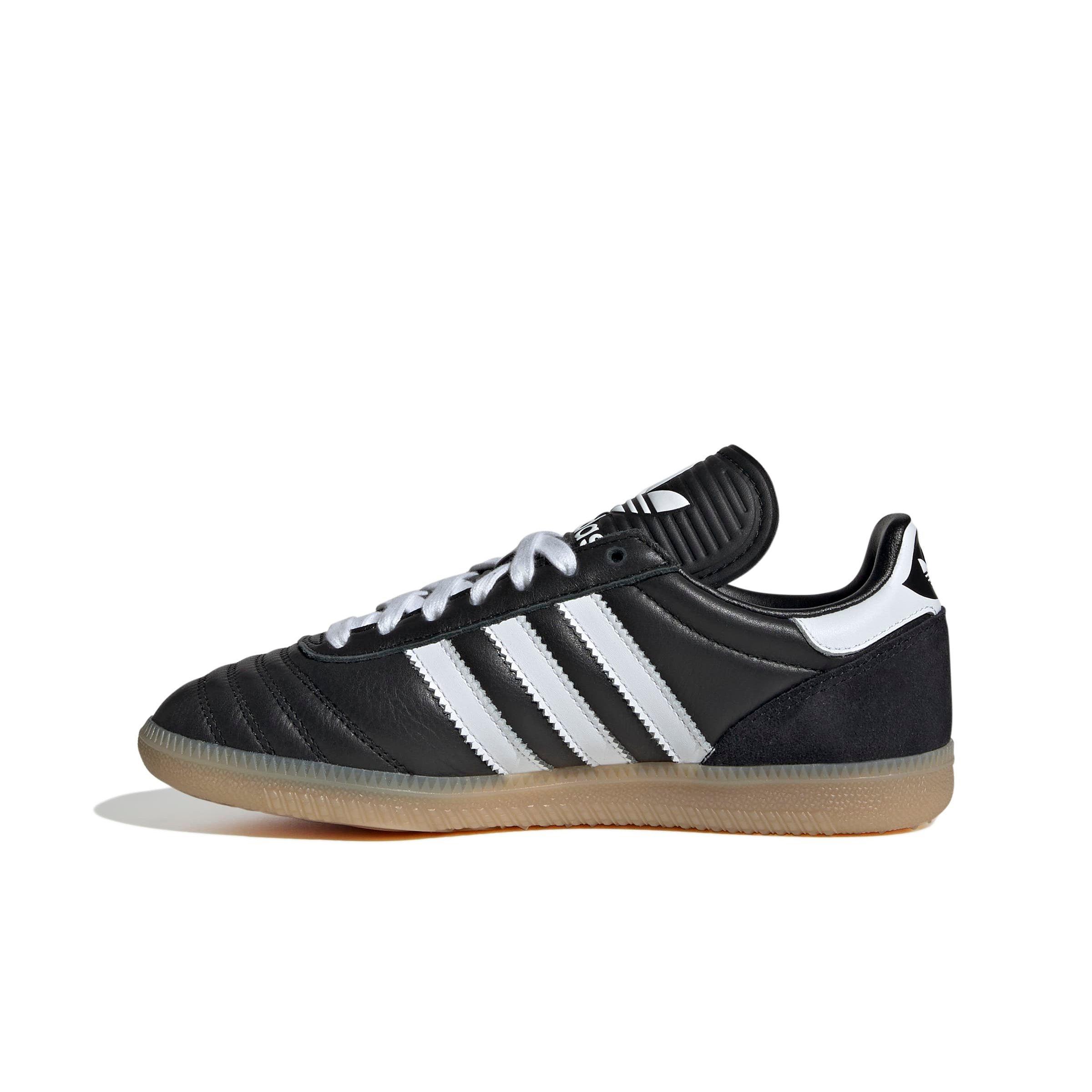 adidas Originals Samba JP Grade School Boys' "Core Black/Ftwr White/Gum 4" Shoe