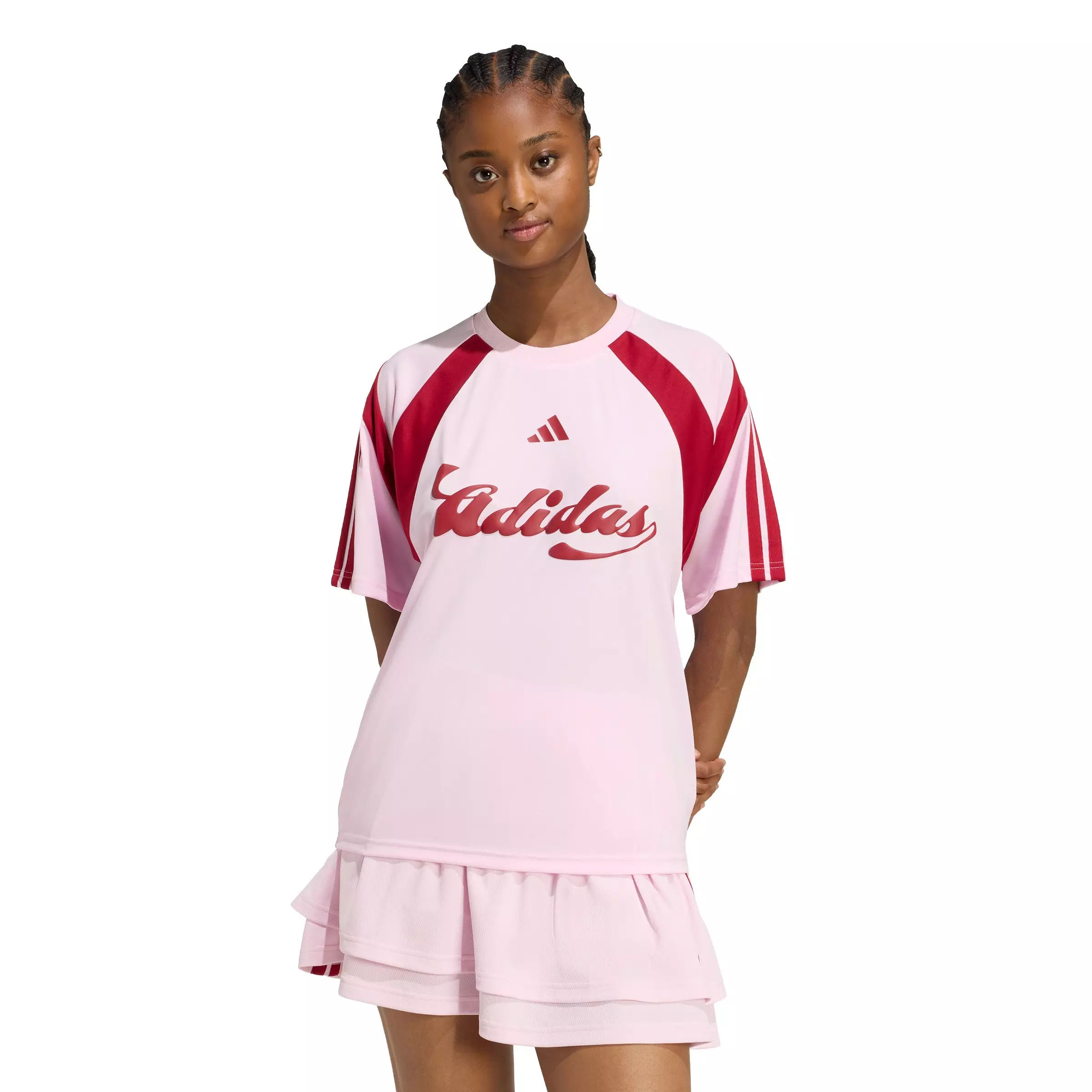 adidas Women's house of Tiro Jersey - Pink - PINK