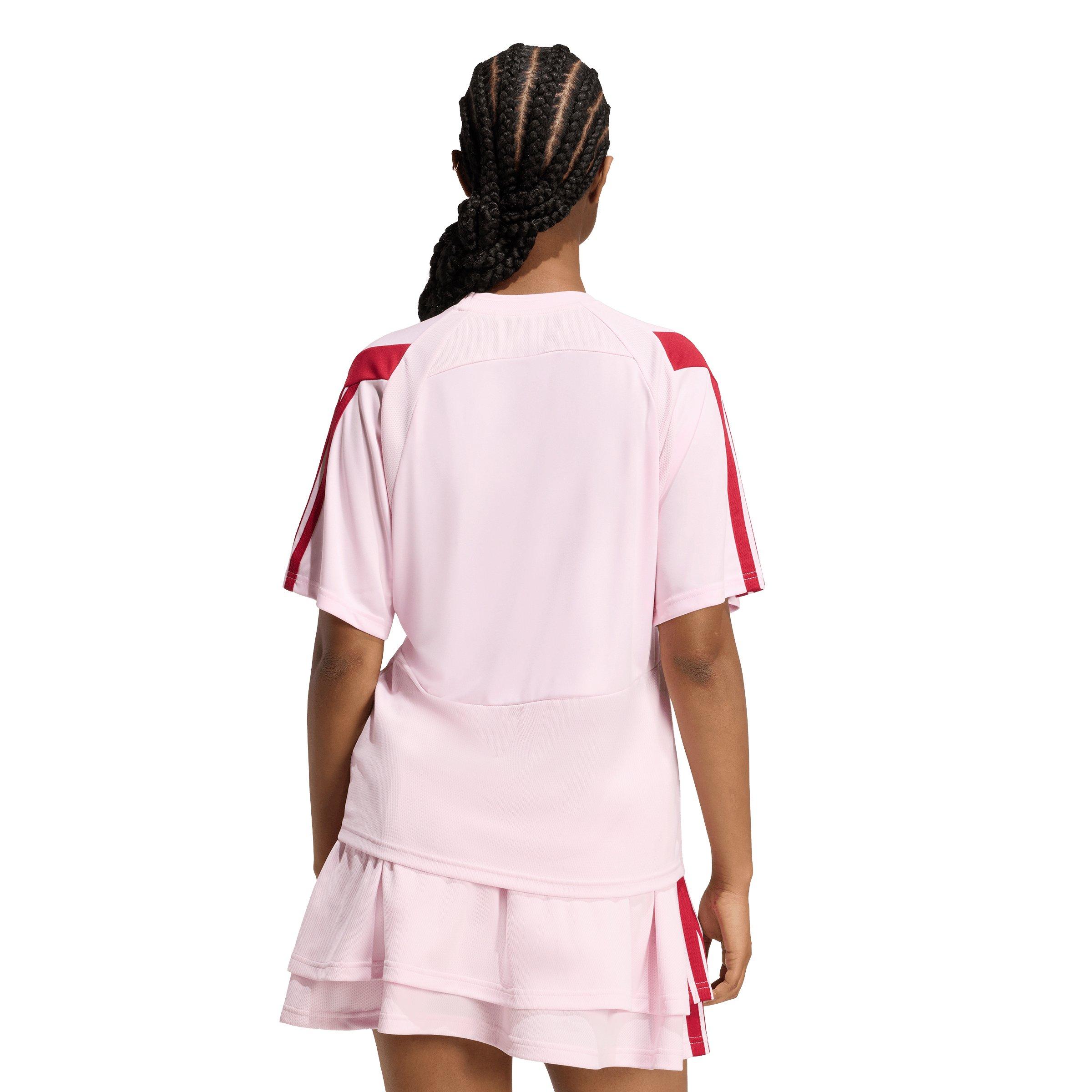 adidas Women's house of Tiro Jersey - Pink - PINK Thumbnail View 2