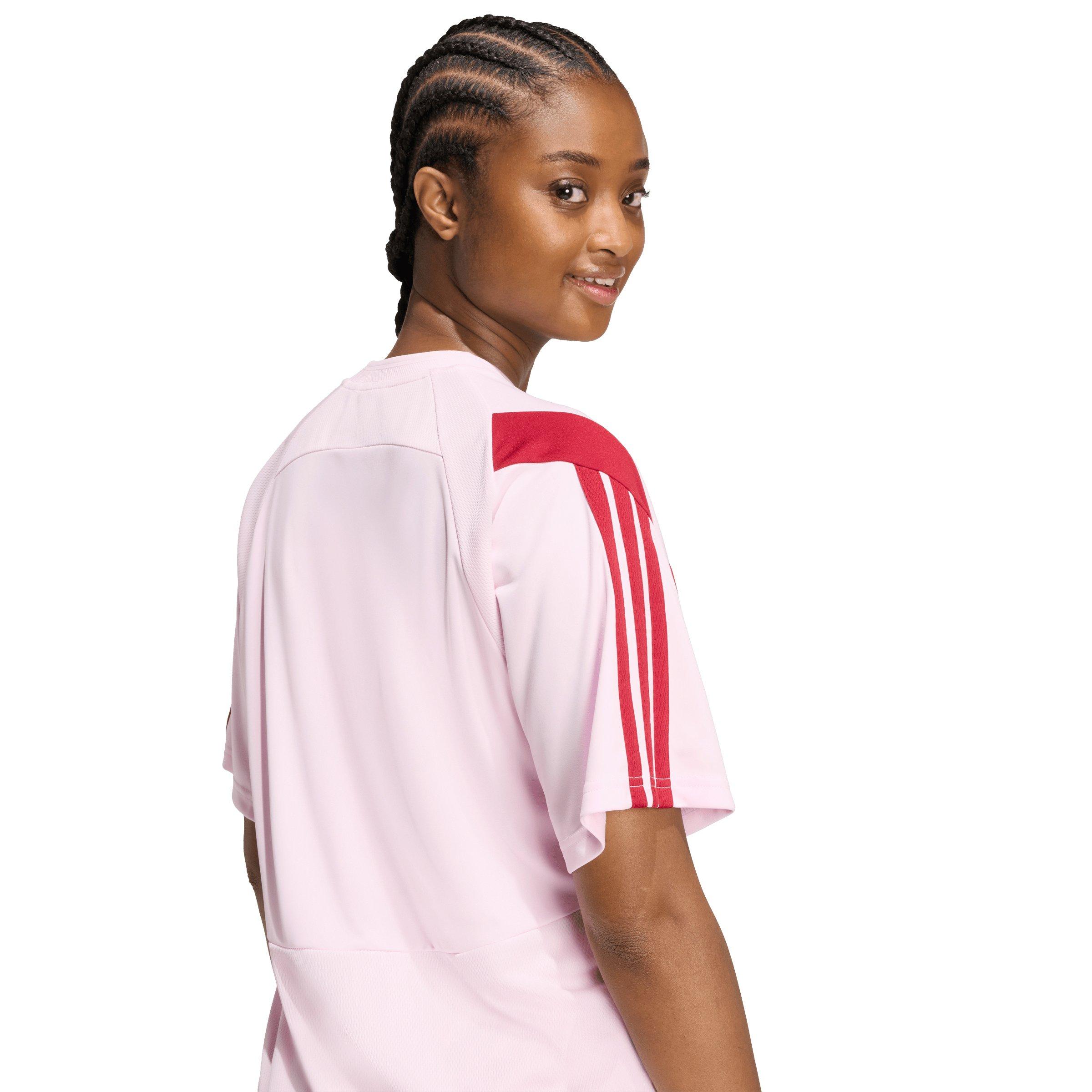 adidas Women's house of Tiro Jersey - Pink - PINK Thumbnail View 4