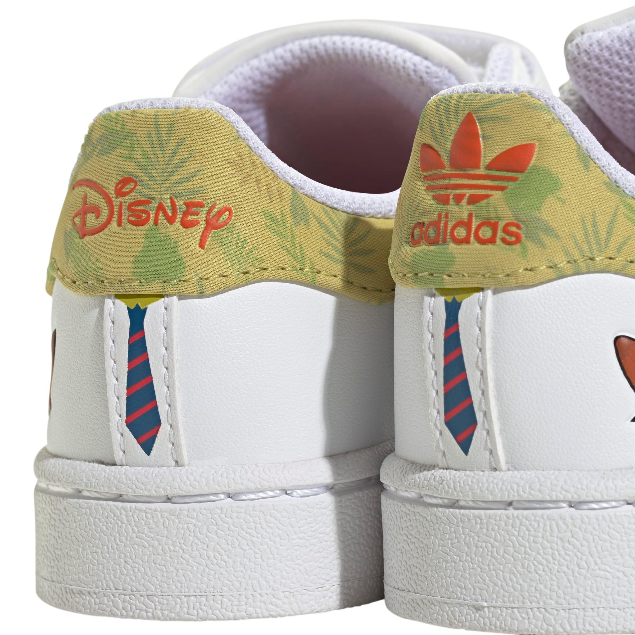 adidas Originals Disney Zootopia Superstar II Preschool Boys' "Ftwr White/Linen Green" Shoe