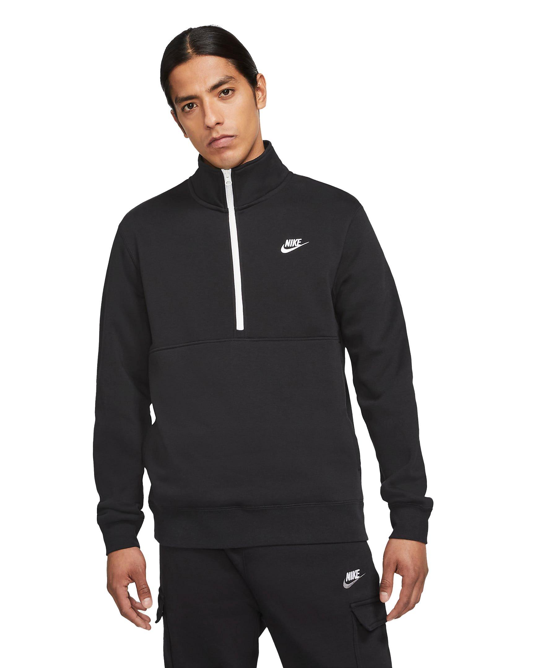 Nike Sportswear Club Men's Brushed-Back 1/2-Zip Pullover