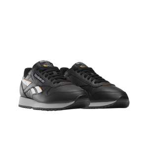 Reebok Classic Leather Ripple "Black/Orange/Grey" Unisex Shoe
