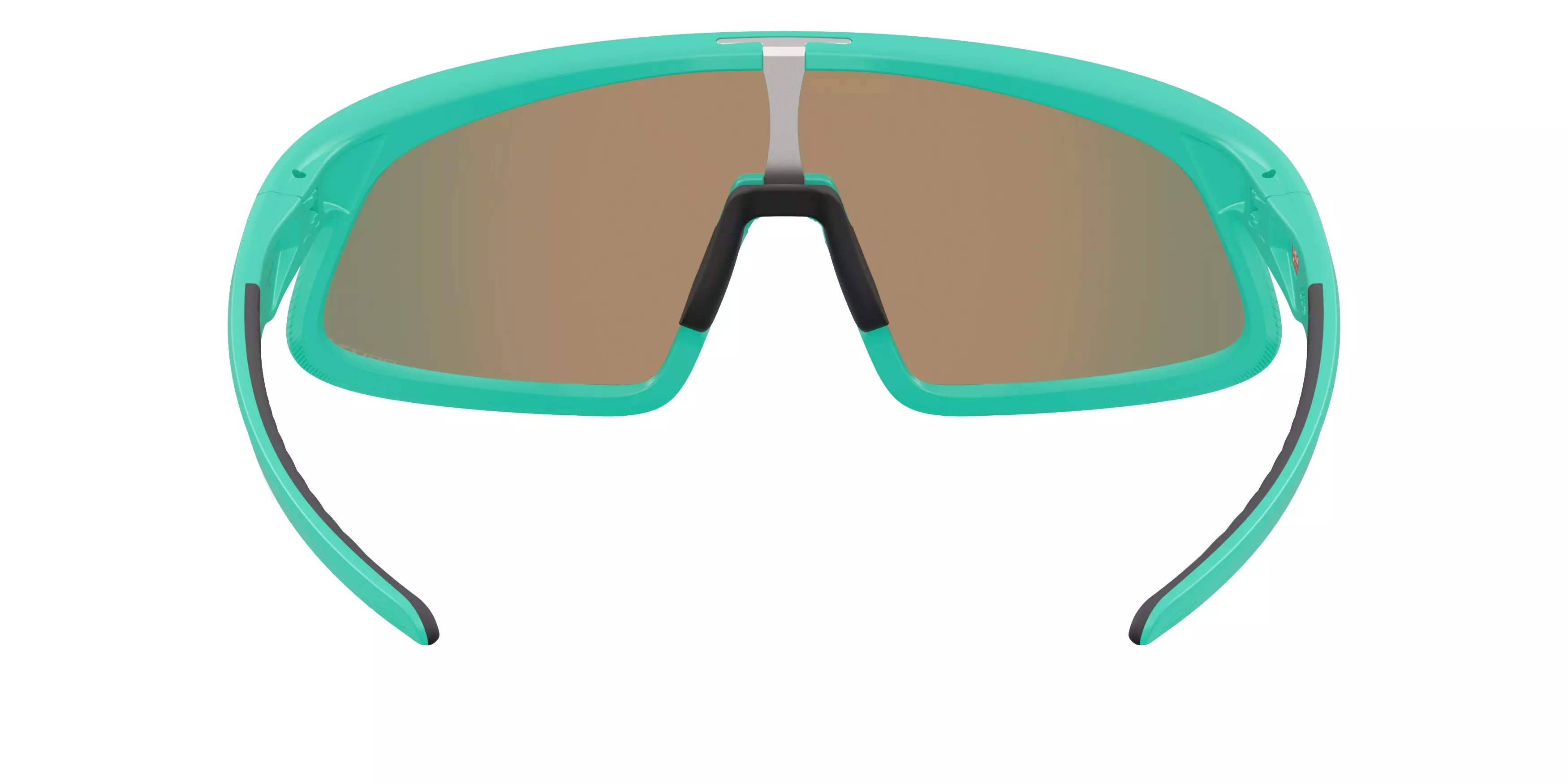 Oakley RSLV Prizm Ruby Sunglasses - Matte Celeste - GREEN/RED