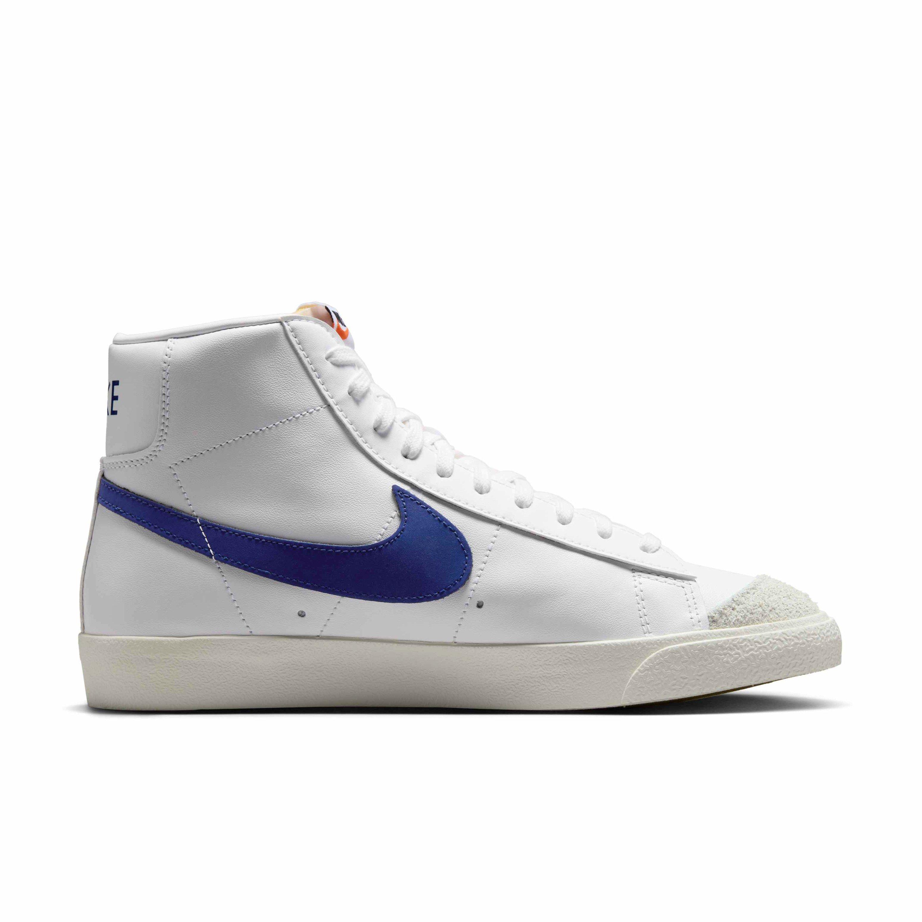 Nike Blazer Mid '77 Vintage "White/Summit White/Sail/Deep Royal Blue" Men's Shoe - WHITE/WHITE/SAIL/ROYAL Thumbnail View 1