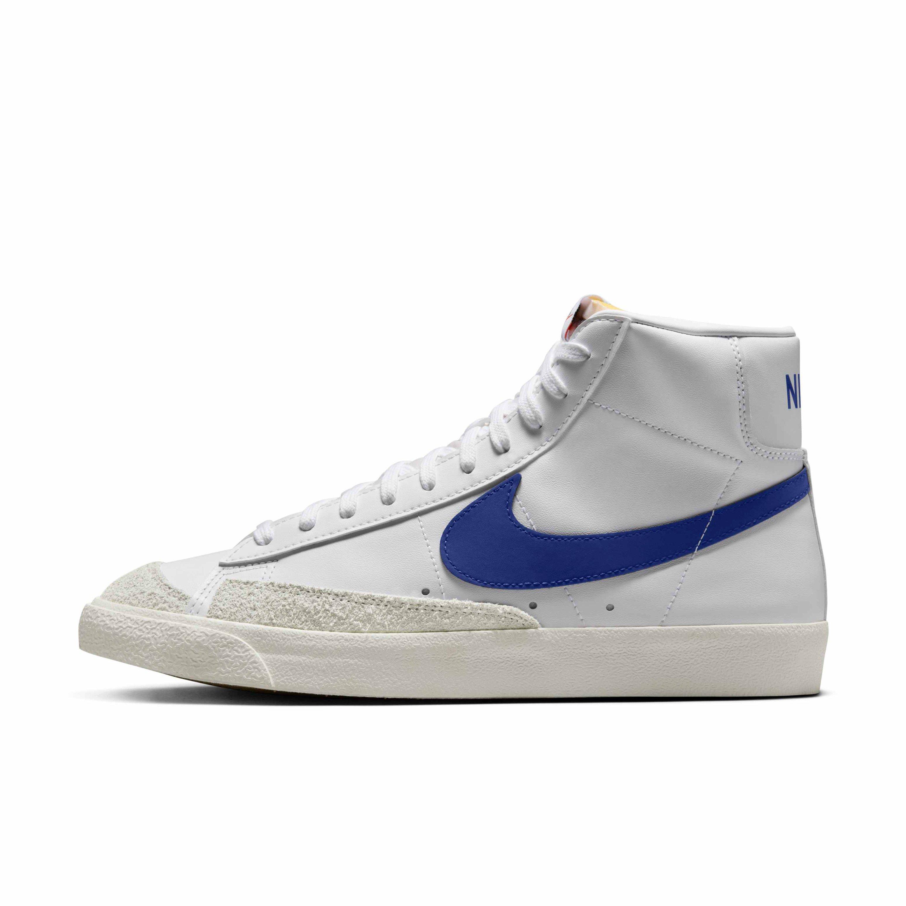 Nike Blazer Mid '77 Vintage "White/Summit White/Sail/Deep Royal Blue" Men's Shoe - WHITE/WHITE/SAIL/ROYAL Thumbnail View 2