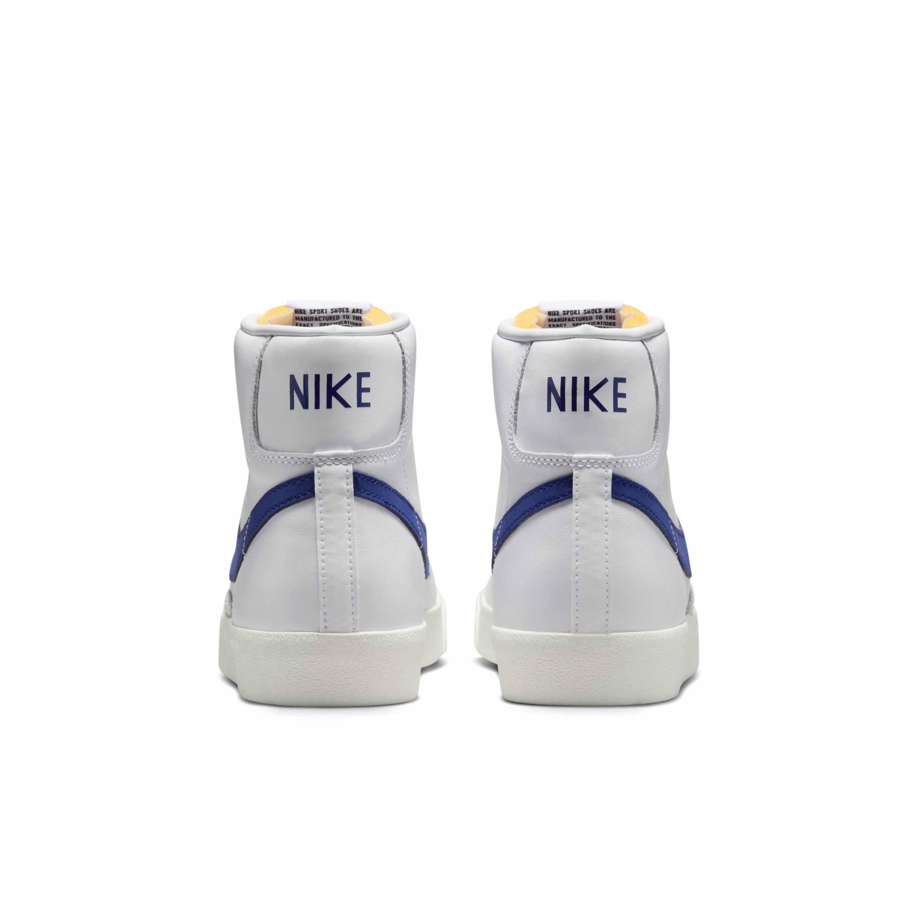 Nike Blazer Mid '77 Vintage "White/Summit White/Sail/Deep Royal Blue" Men's Shoe - WHITE/WHITE/SAIL/ROYAL Thumbnail View 5