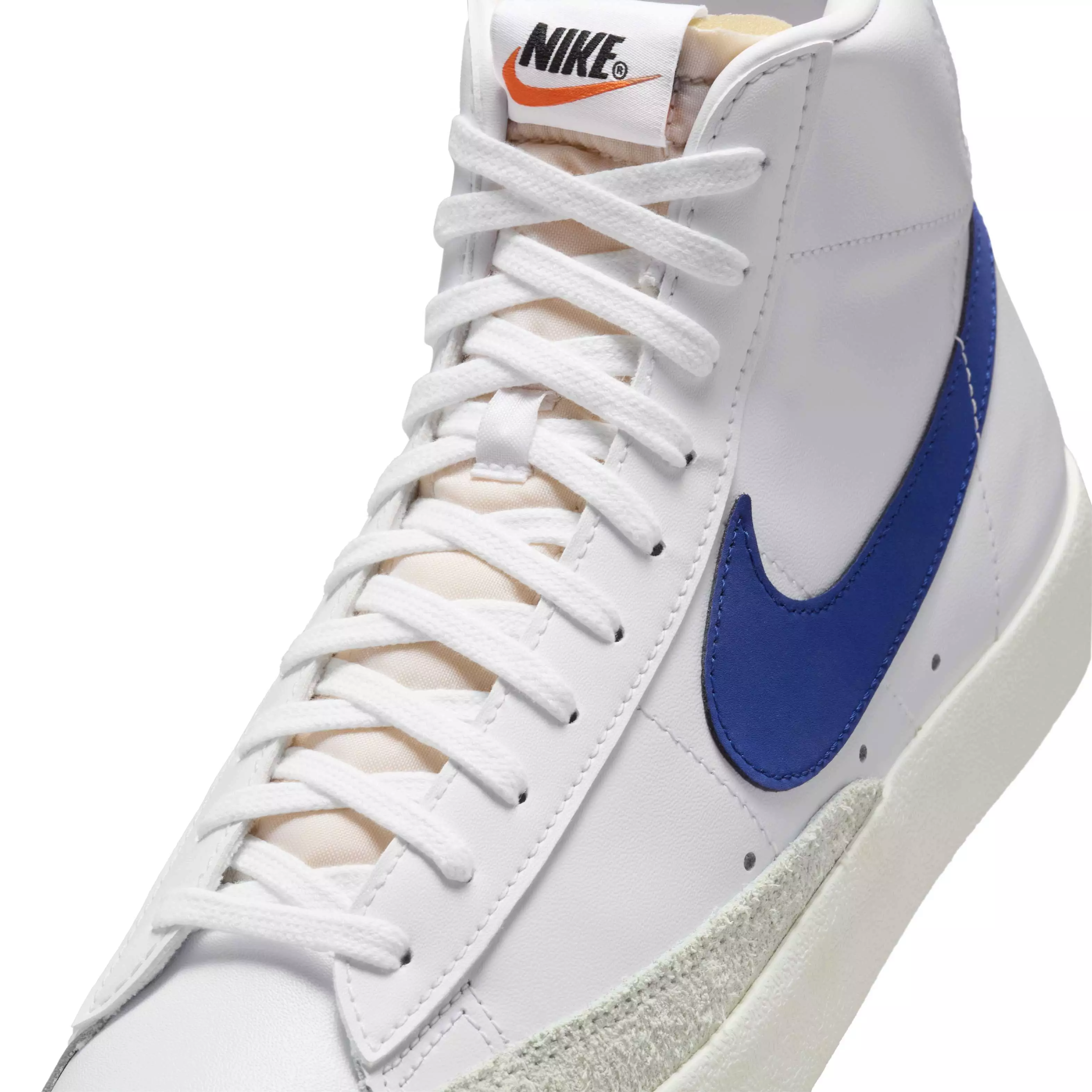 Nike Blazer Mid '77 Vintage "White/Summit White/Sail/Deep Royal Blue" Men's Shoe - WHITE/WHITE/SAIL/ROYAL