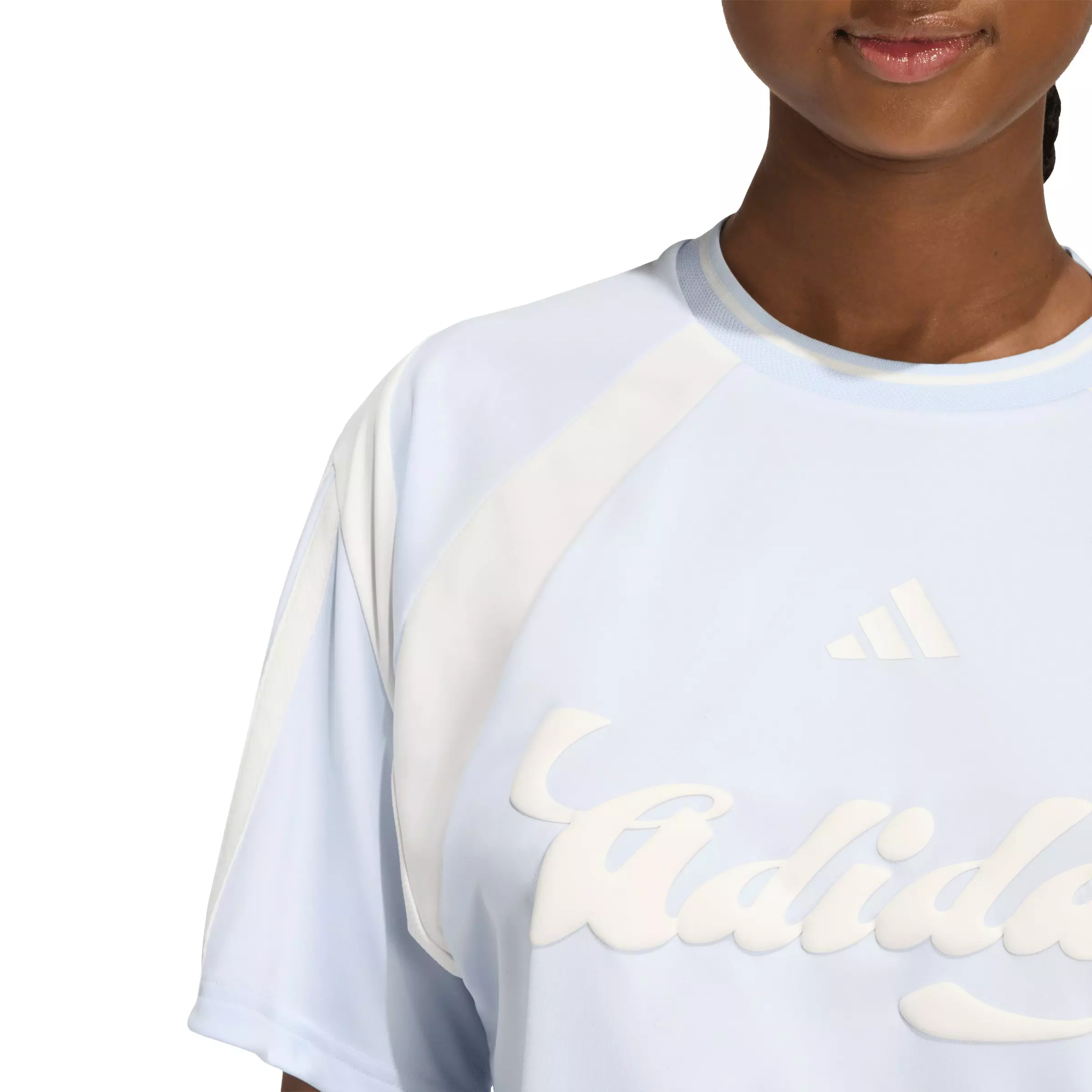 adidas Women's house of Tiro Jersey - Light Blue - LIGHT BLUE