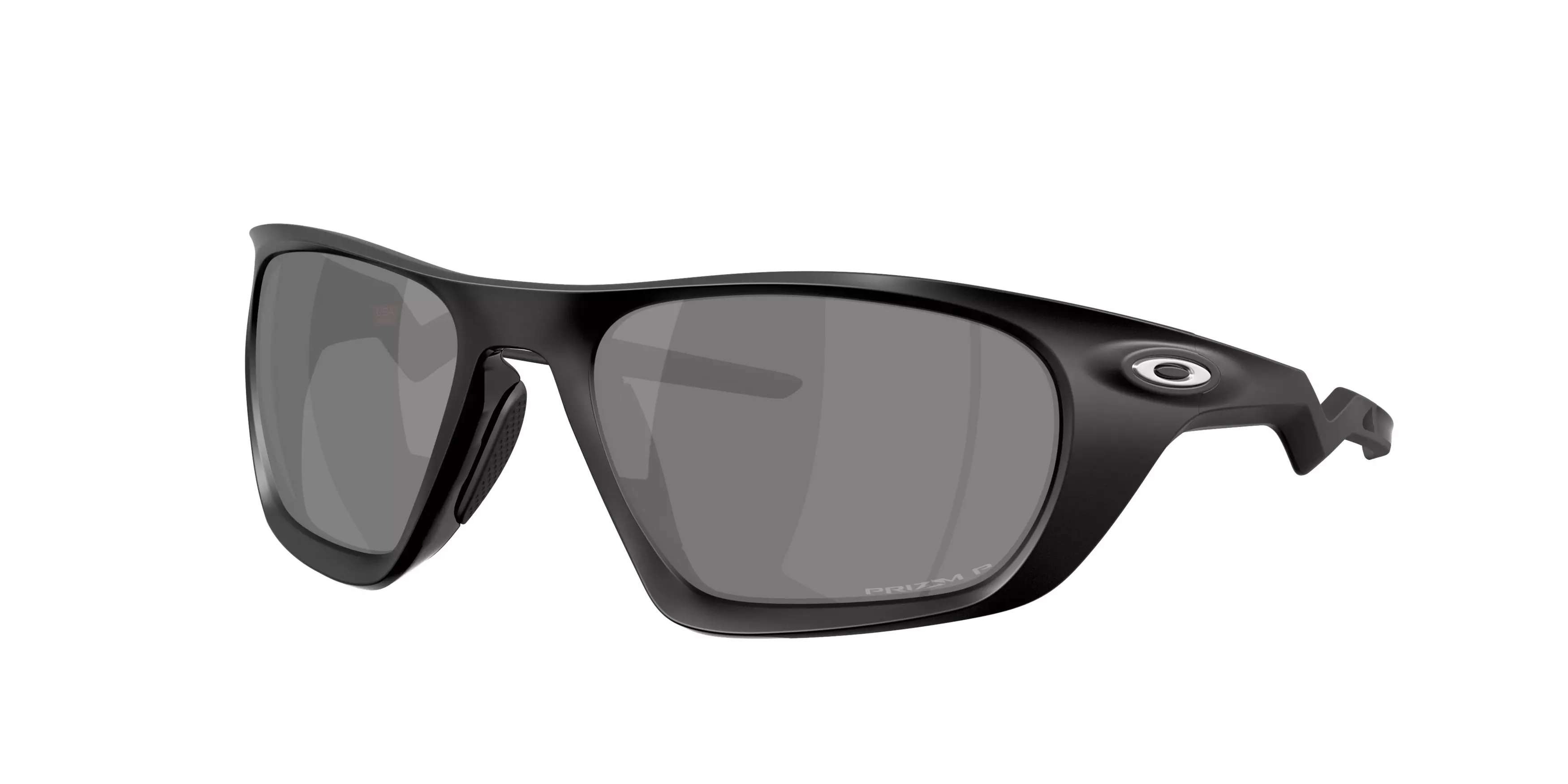 Oakley Lateralis Prizm Black Polar Sunglasses - Matte Black - BLACK/GREY