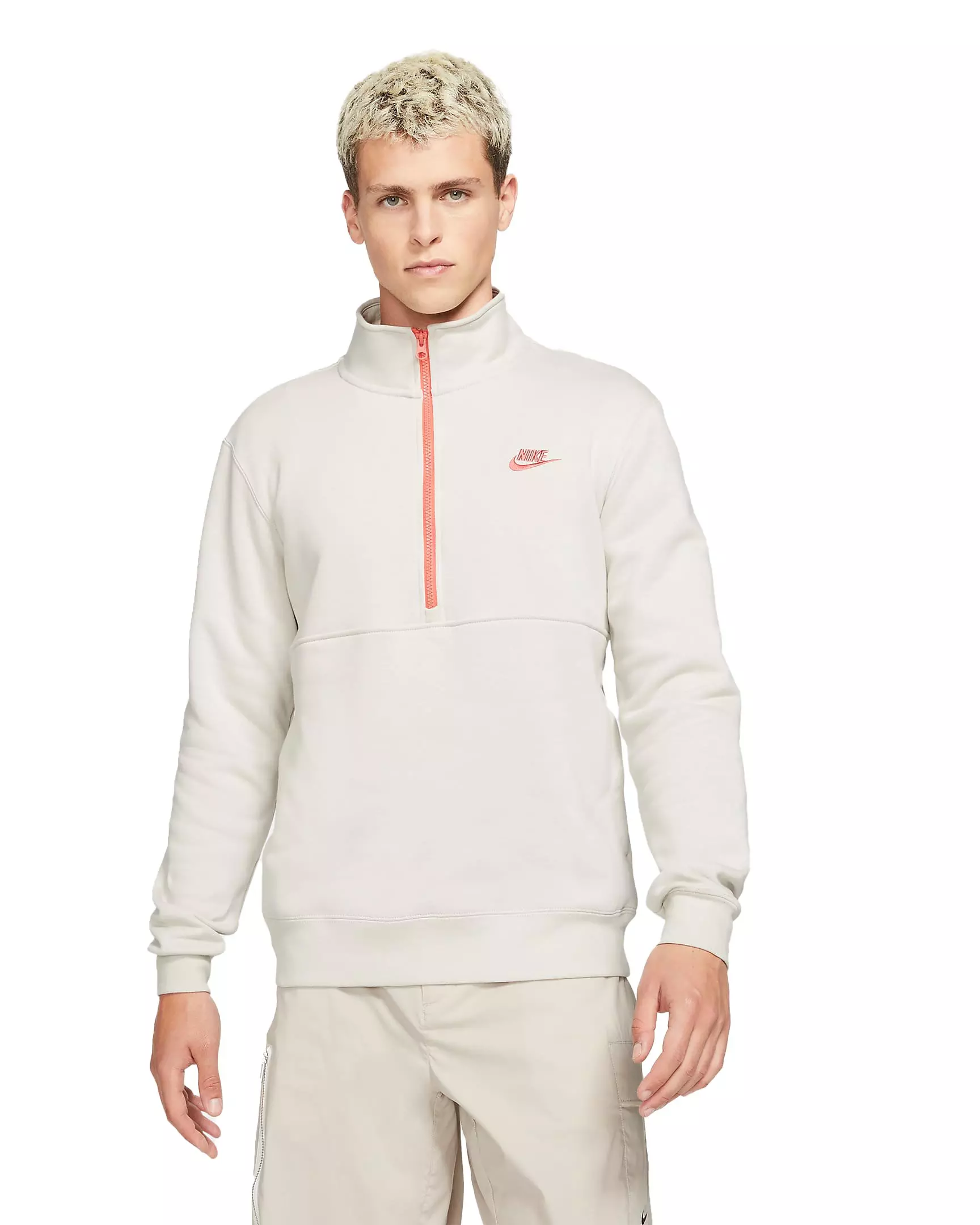 Nike Men's Sportswear Club Fleece Hoodie - Dk Grey - Hibbett