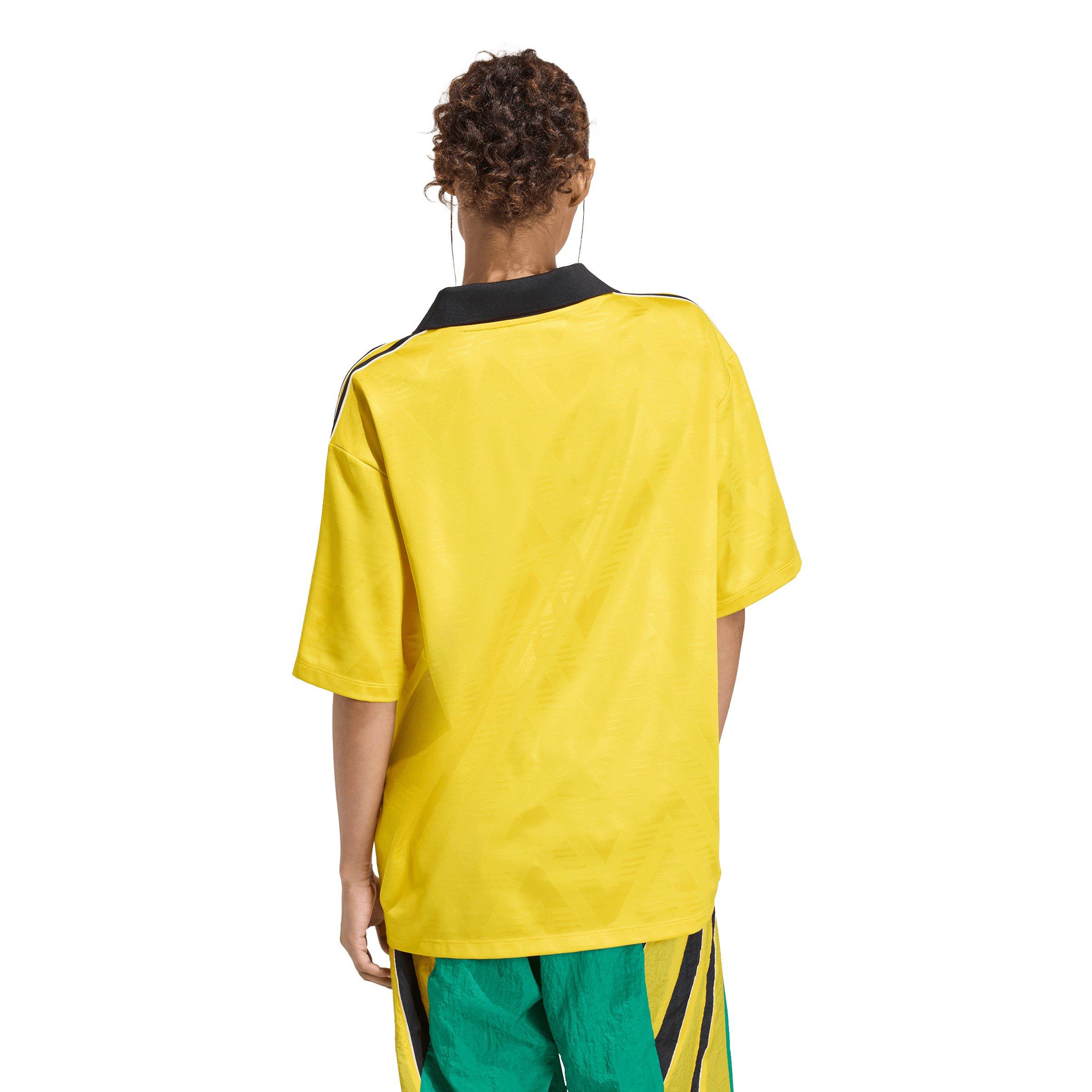 adidas Originals Women's Football Jersey Sponsor - Yellow - YELLOW Thumbnail View 2