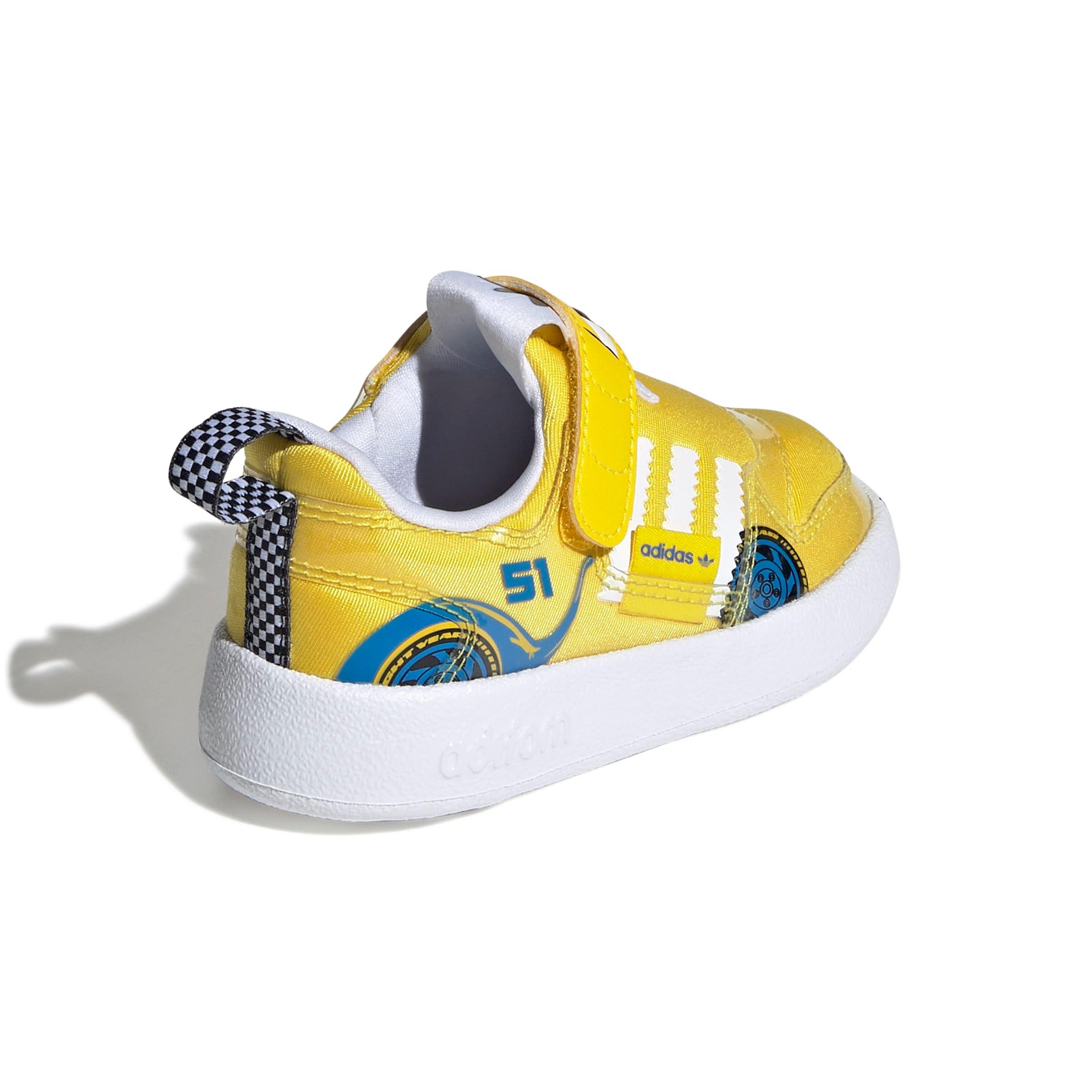 adidas Pixar Cars Adifom Forum 360 Infant Boys' "Yellow/Blue/White" Shoe