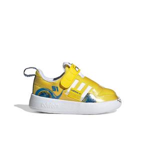 adidas Pixar Cars Adifom Forum 360 "Yellow/Blue/White" Infant Boys' Shoe