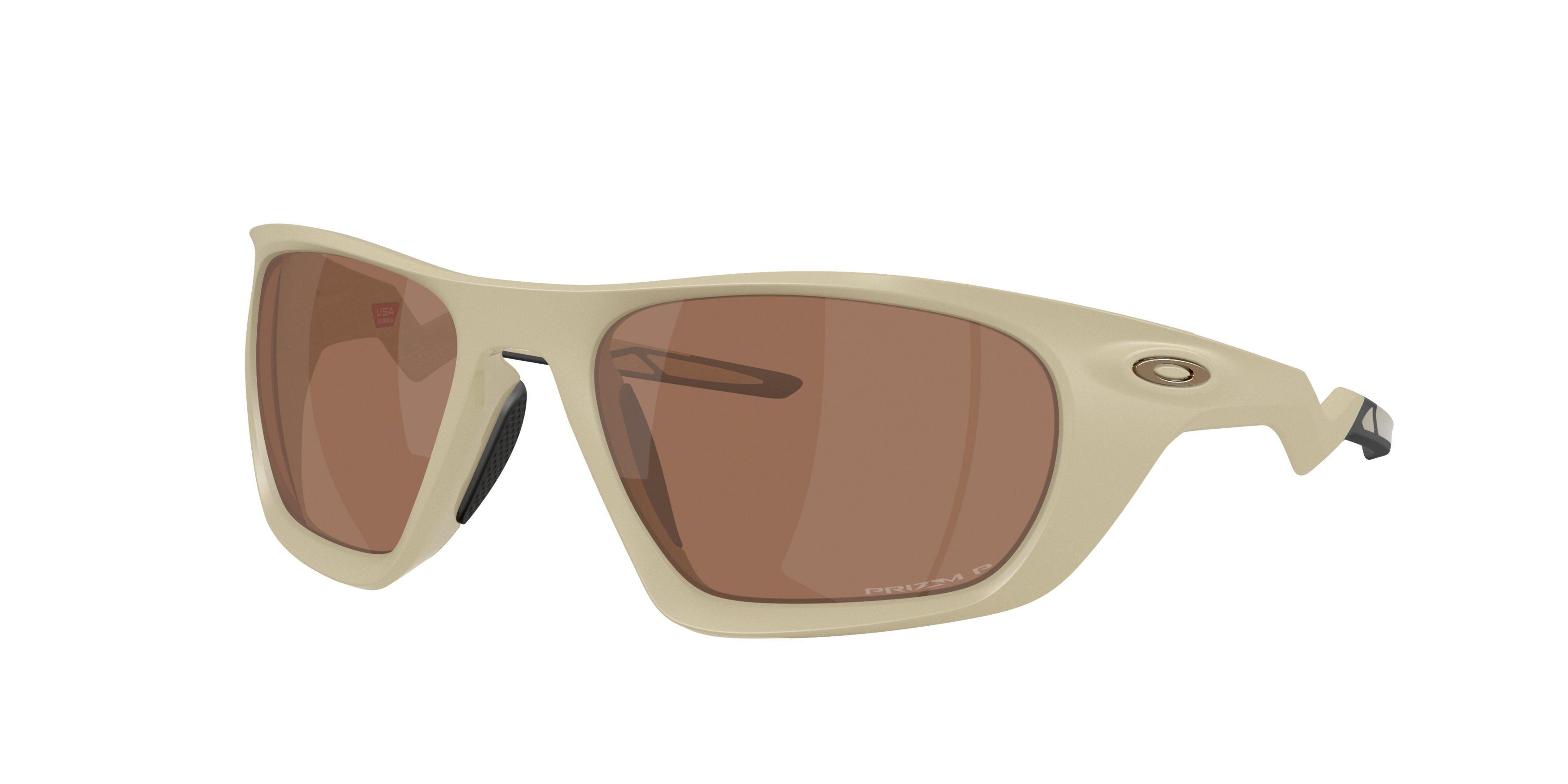 Oakley Lateralis Tungsten Polar Sunglasses - Matte Sand - BROWN Thumbnail View 1