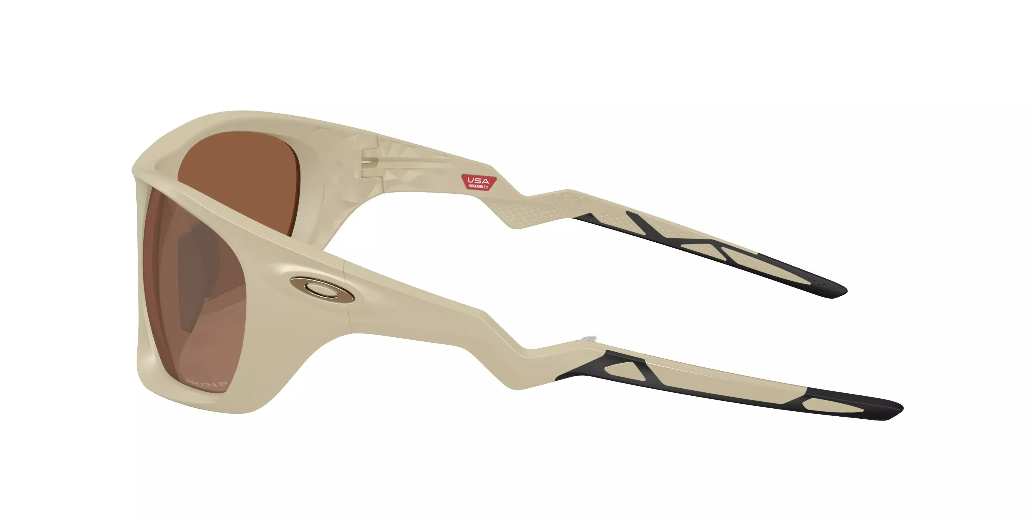 Oakley Lateralis Tungsten Polar Sunglasses - Matte Sand - BROWN