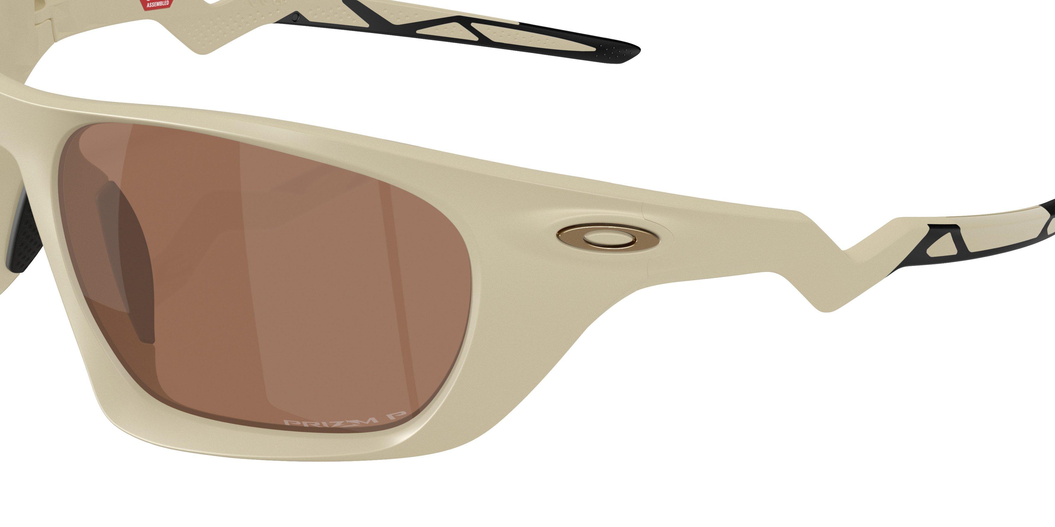 Oakley Lateralis Tungsten Polar Sunglasses - Matte Sand - BROWN Thumbnail View 5