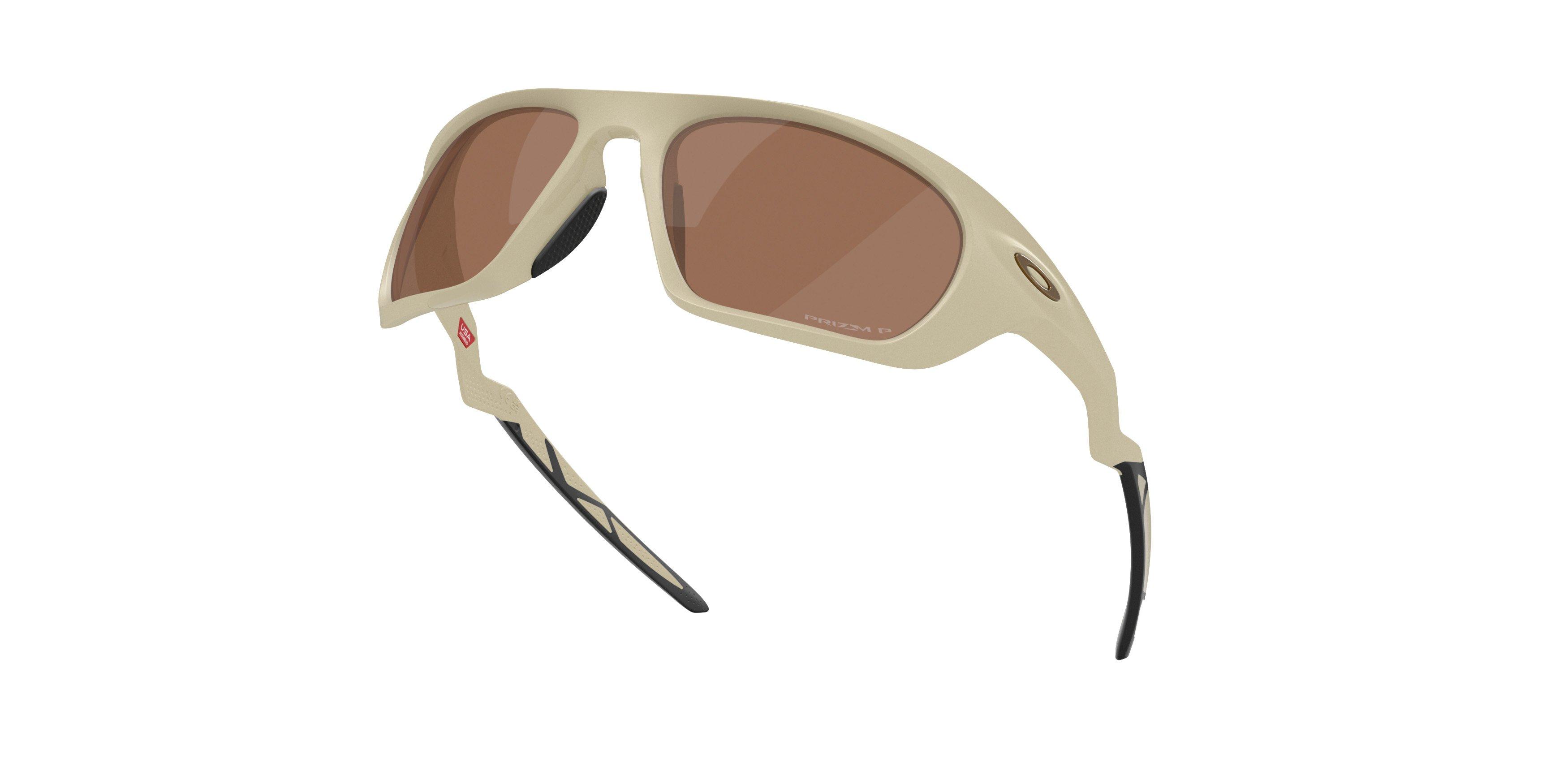 Oakley Lateralis Tungsten Polar Sunglasses - Matte Sand - BROWN Thumbnail View 7