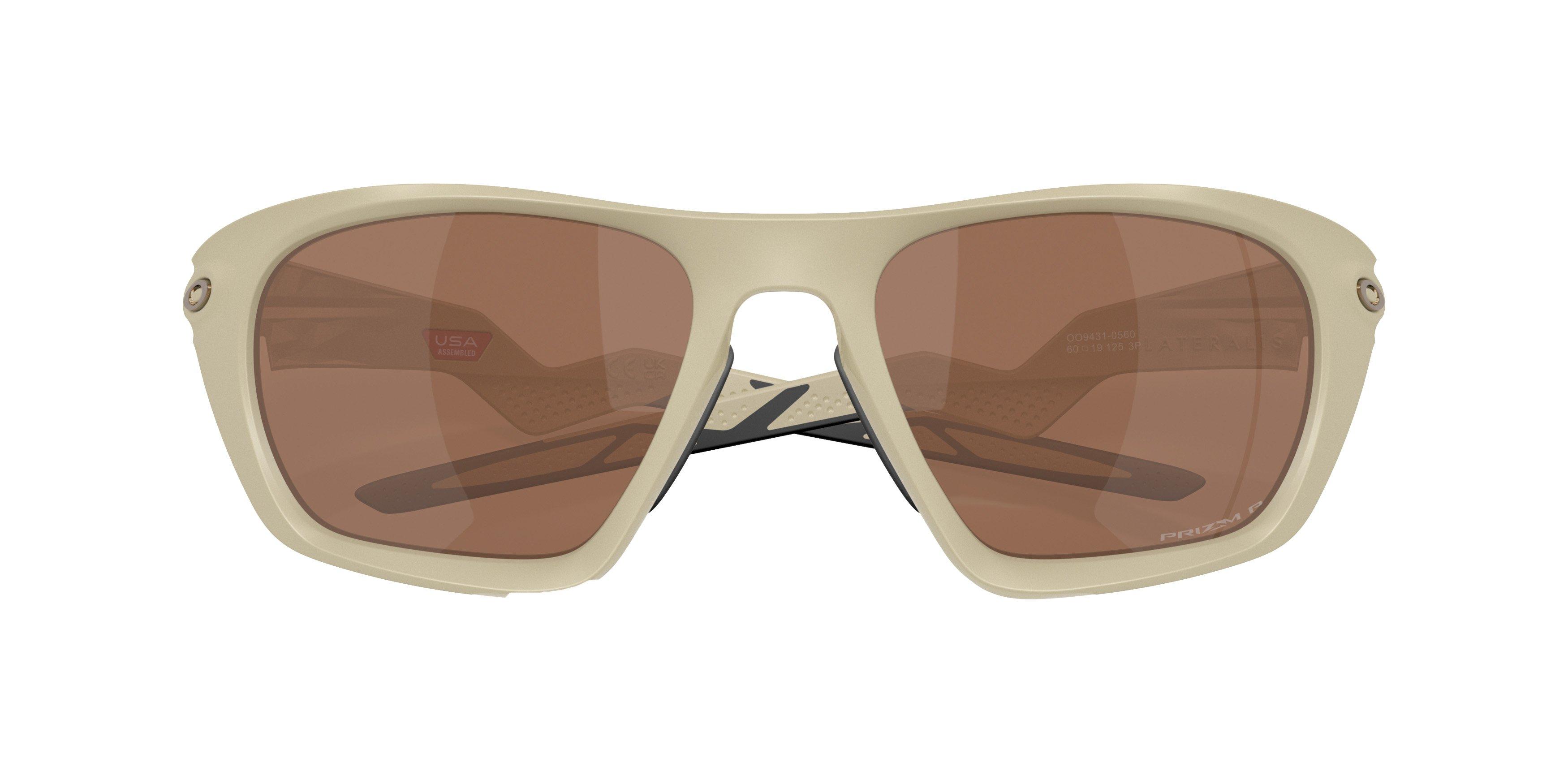Oakley Lateralis Tungsten Polar Sunglasses - Matte Sand - BROWN Thumbnail View 8