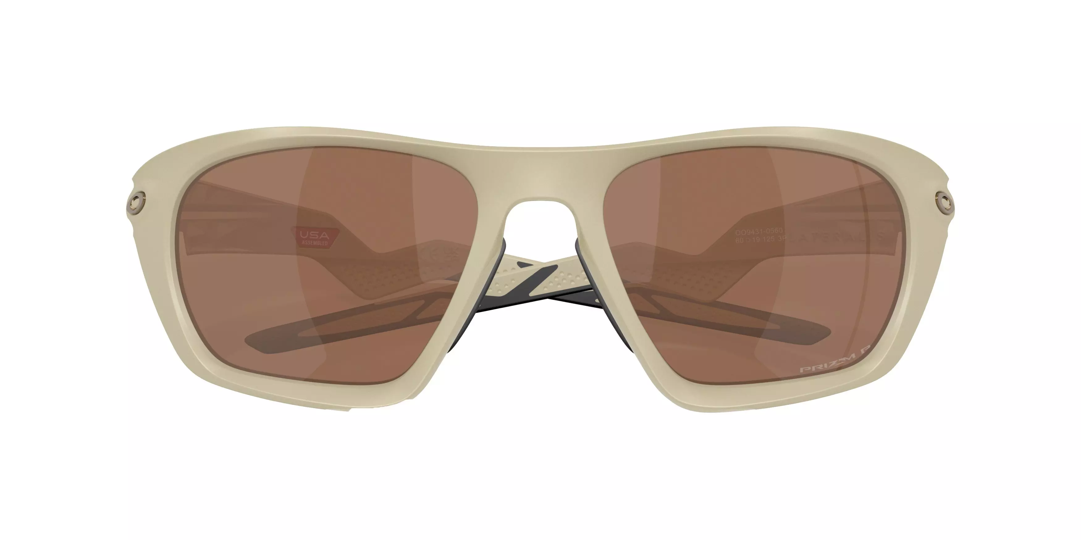 Oakley Lateralis Tungsten Polar Sunglasses - Matte Sand - BROWN