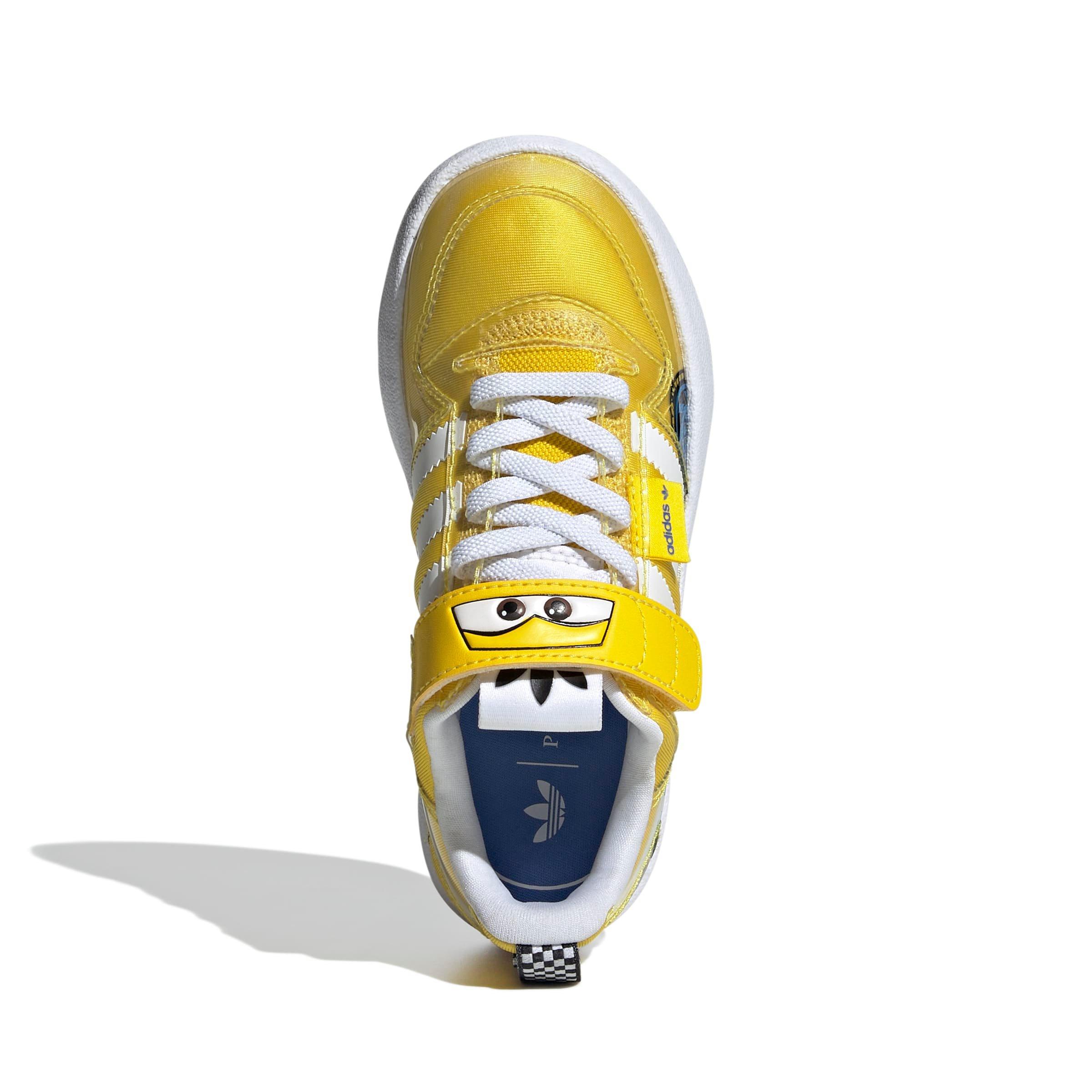adidas Pixar Cars Adifom Forum 360 Preschool Boys' "Yellow/Blue/White" Shoe