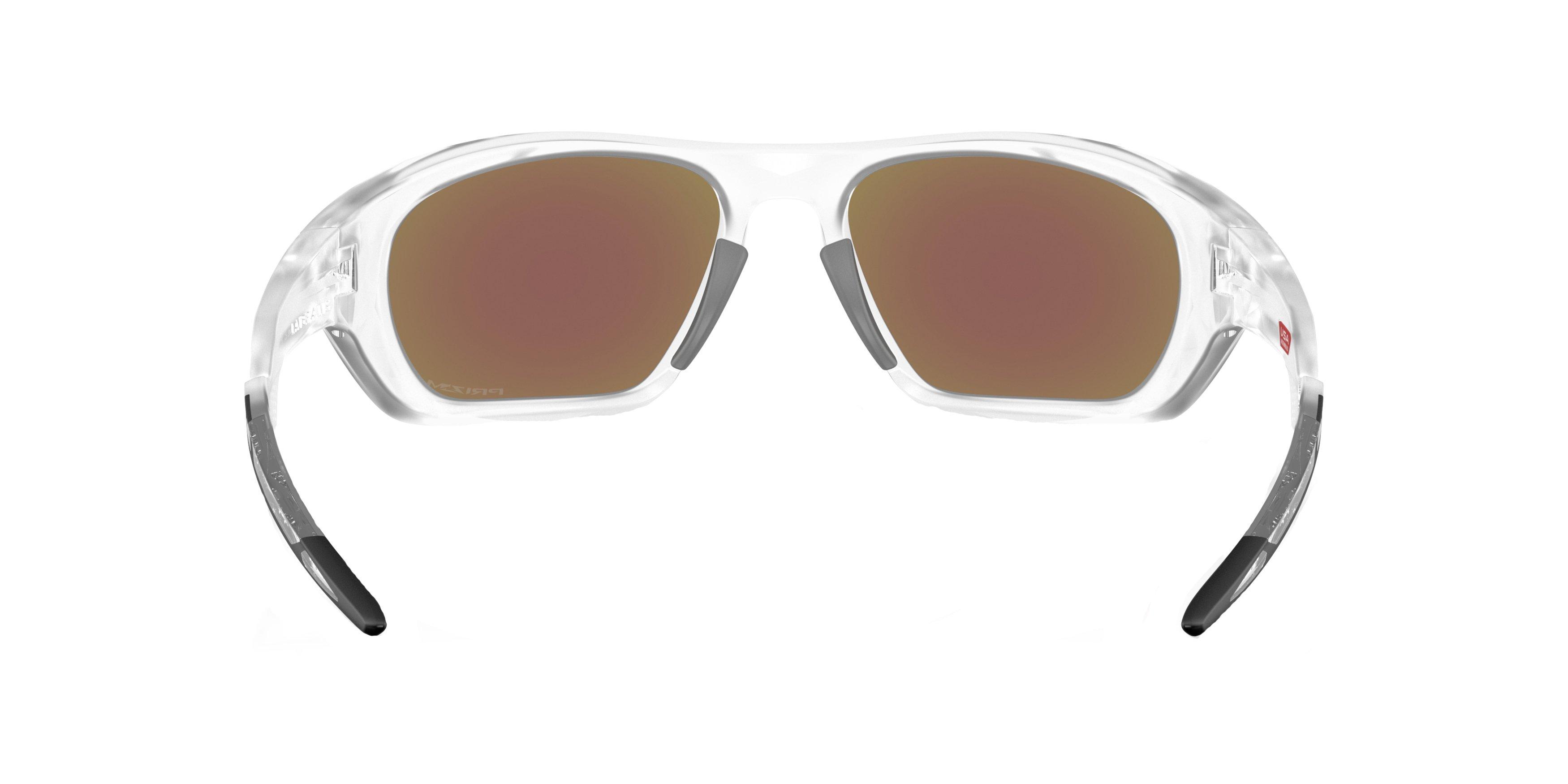 Oakley Lateralis Prizm Sapphire Sunglasses - Matte Clear - CLEAR/BLUE Thumbnail View 3