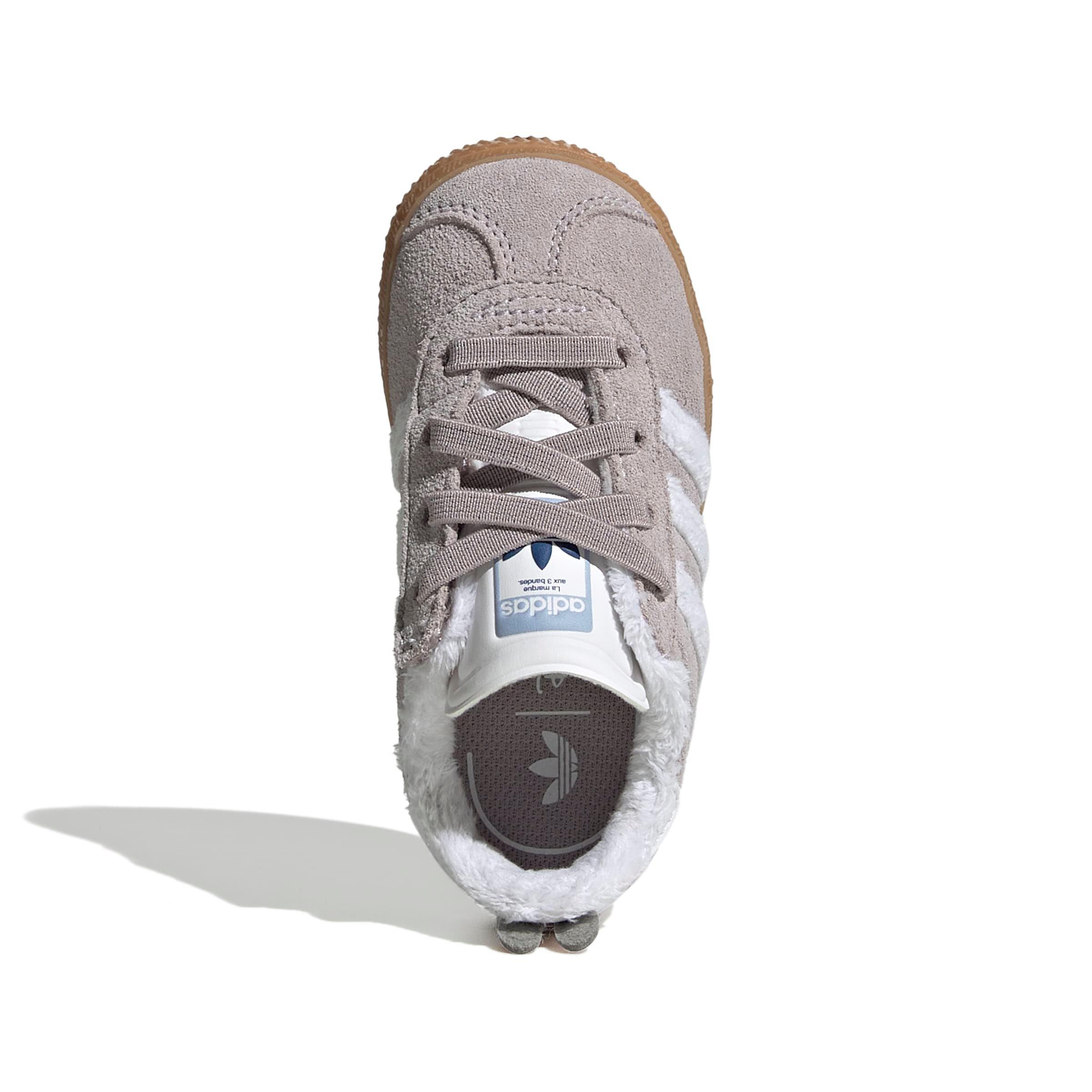 adidas Originals Disney Zootopia Gazelle Comfort Closure Infant Girls' "Ftwr White/Gum 2" Shoe