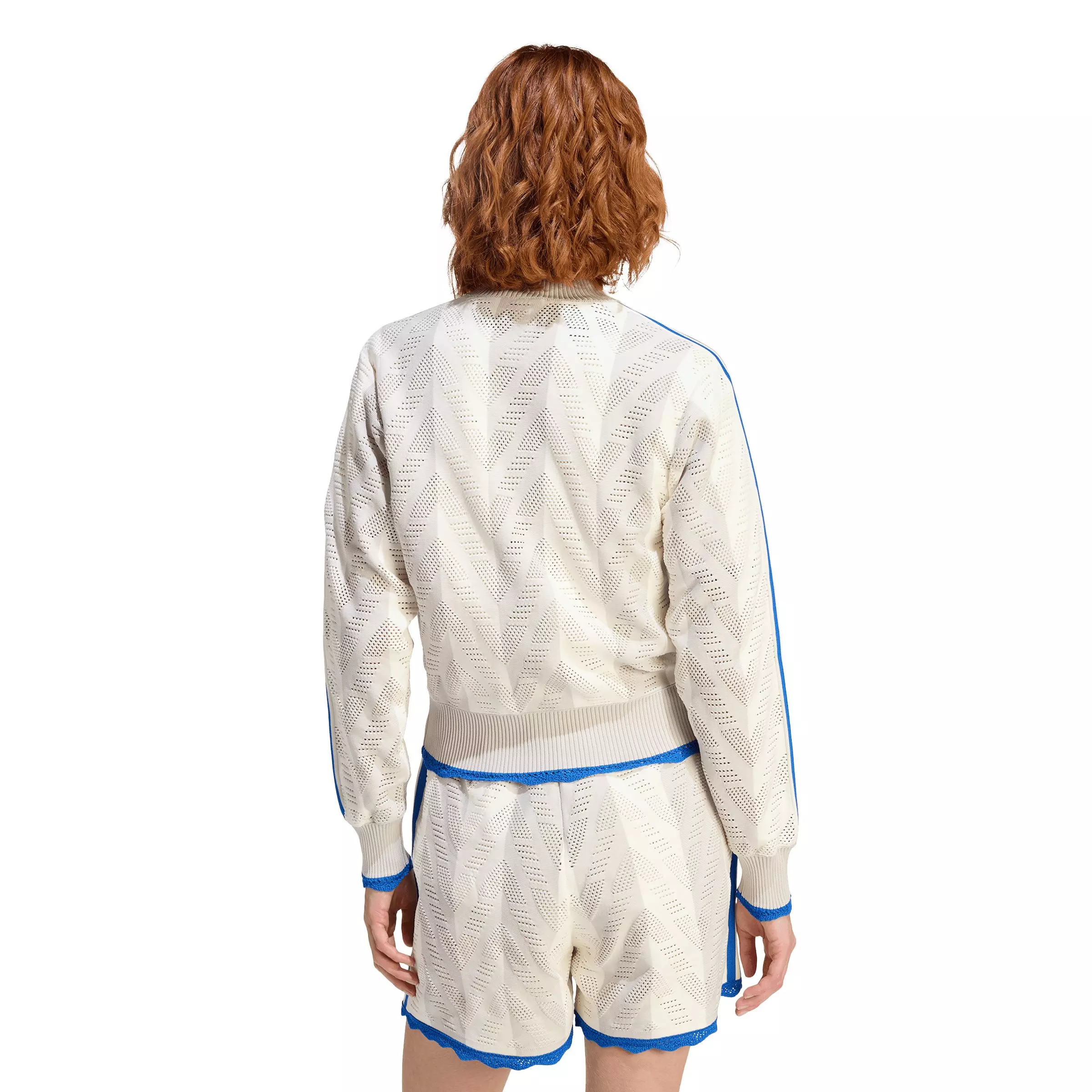 adidas Originals Women's Firebird Track Jacket - Off-White/Pearl - OFF-WHITE/PEARL