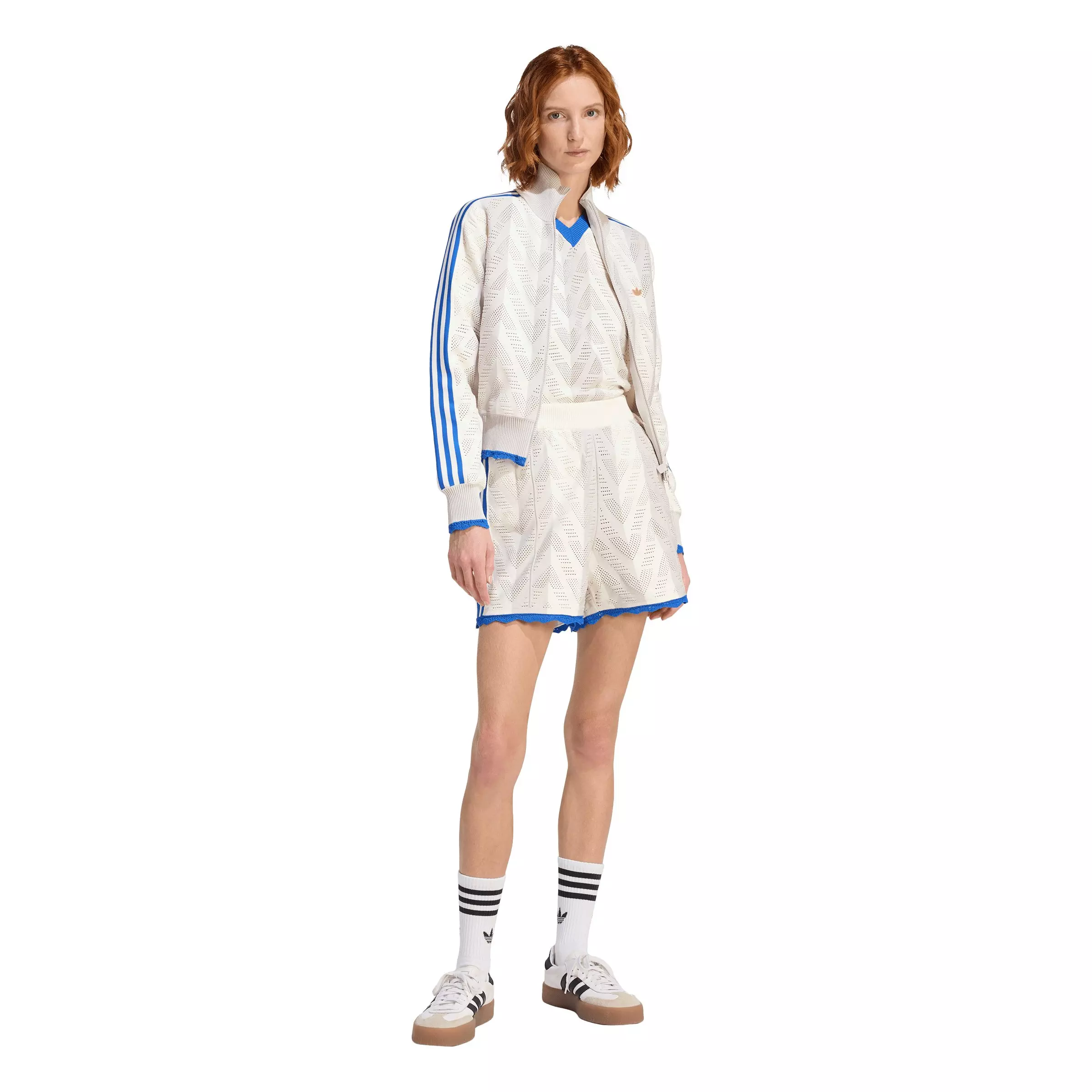 adidas Originals Women's Firebird Track Jacket - Off-White/Pearl - OFF-WHITE/PEARL