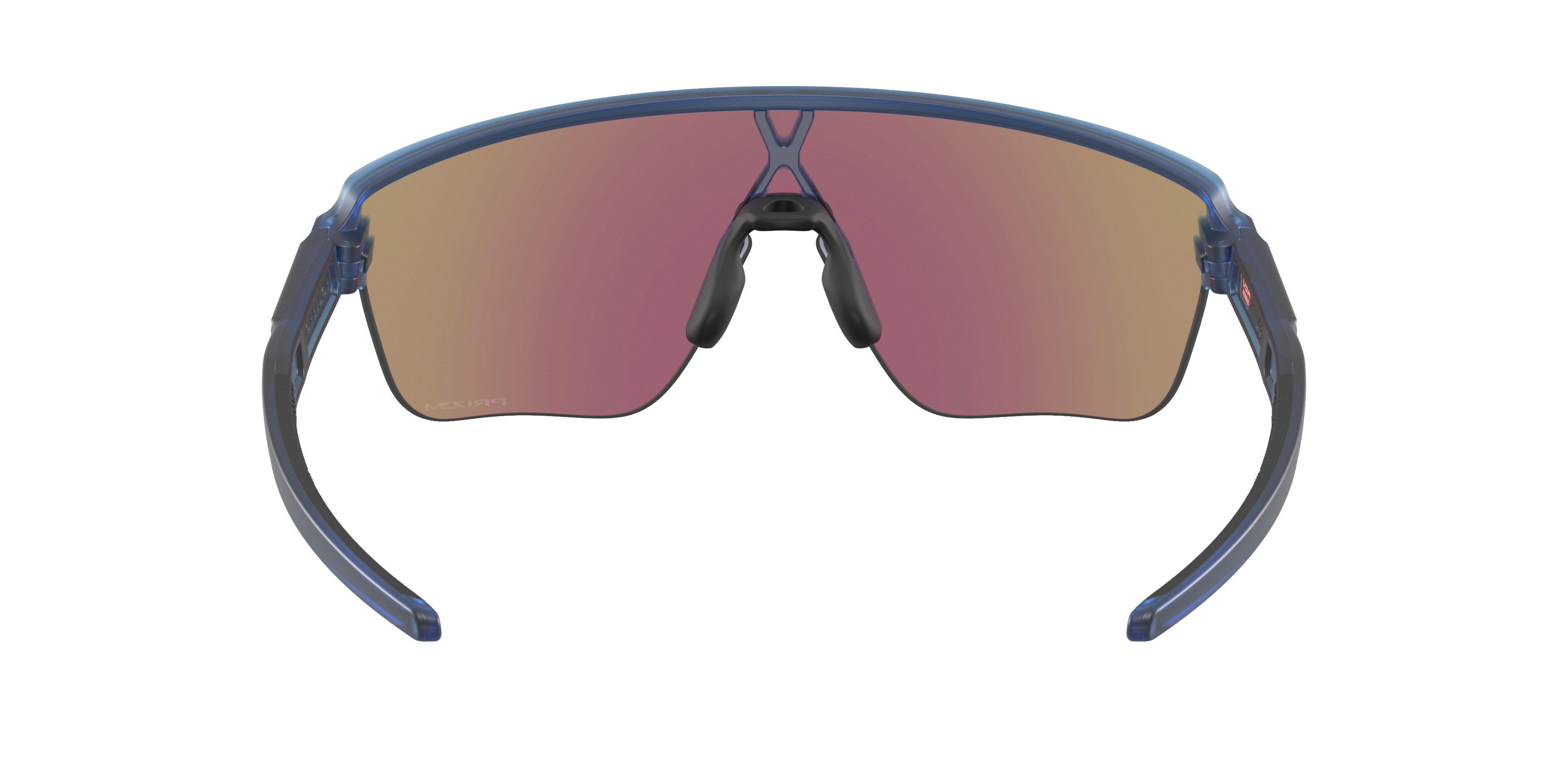 Oakley Corridor SQ Prizm Sapphire Sunglasses - Matte Trans Blue - BLUE Thumbnail View 3
