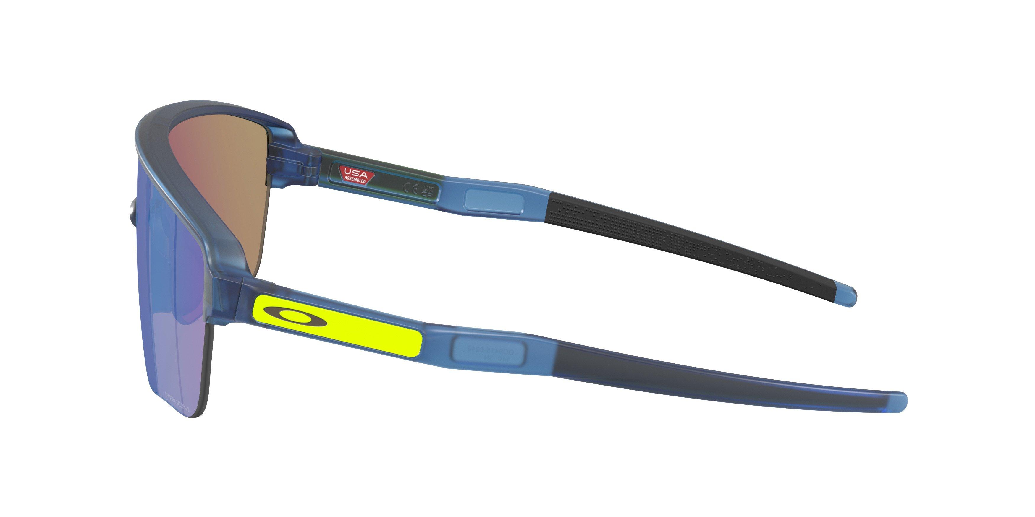 Oakley Corridor SQ Prizm Sapphire Sunglasses - Matte Trans Blue - BLUE Thumbnail View 4