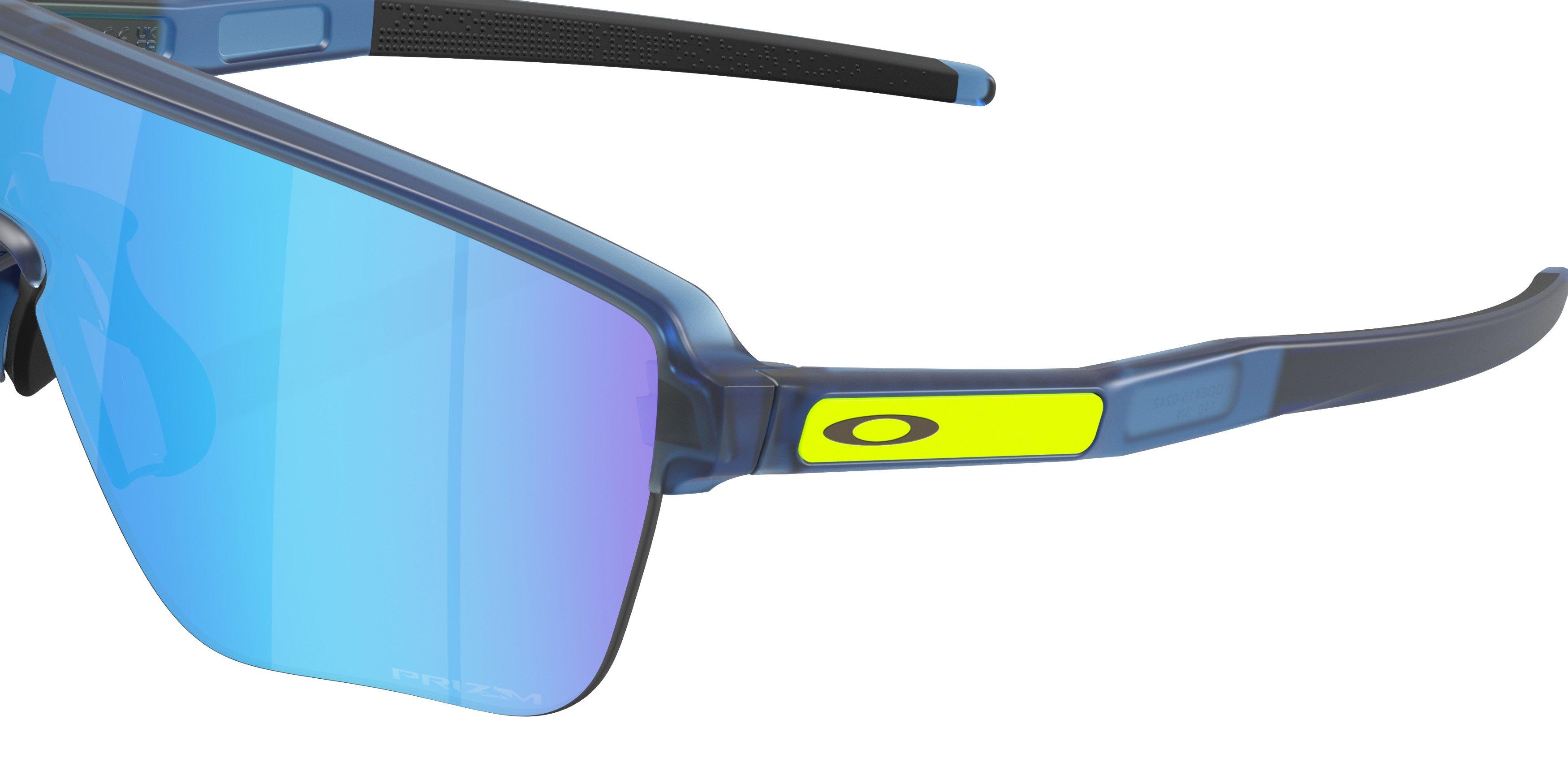 Oakley Corridor SQ Prizm Sapphire Sunglasses - Matte Trans Blue - BLUE Thumbnail View 5