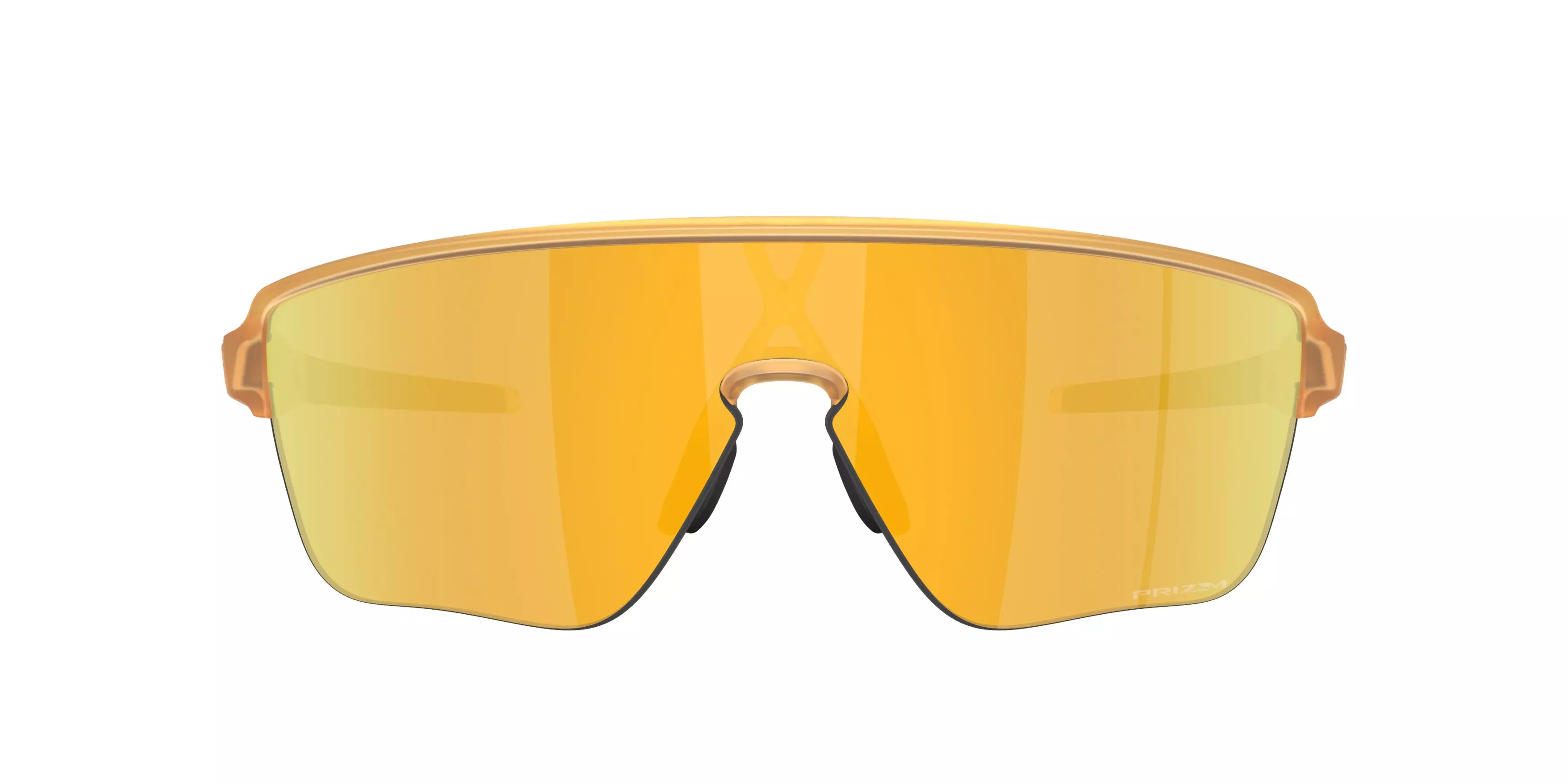 Oakley Corridor SQ Prizm 24K Sunglasses - Matte Trans Light Curry - BROWN/GOLD