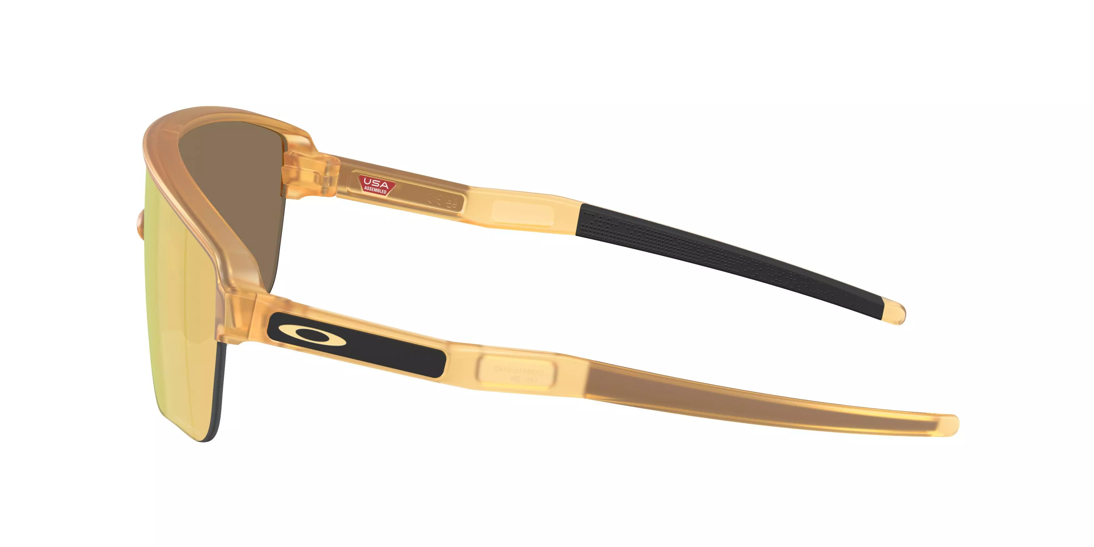 Oakley Corridor SQ Prizm 24K Sunglasses - Matte Trans Light Curry - BROWN/GOLD