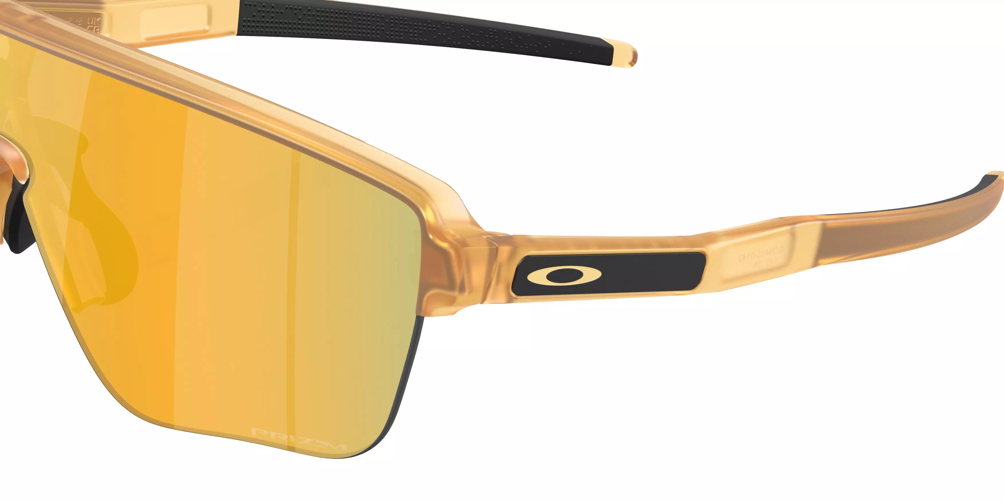 Oakley Corridor SQ Prizm 24K Sunglasses - Matte Trans Light Curry - BROWN/GOLD
