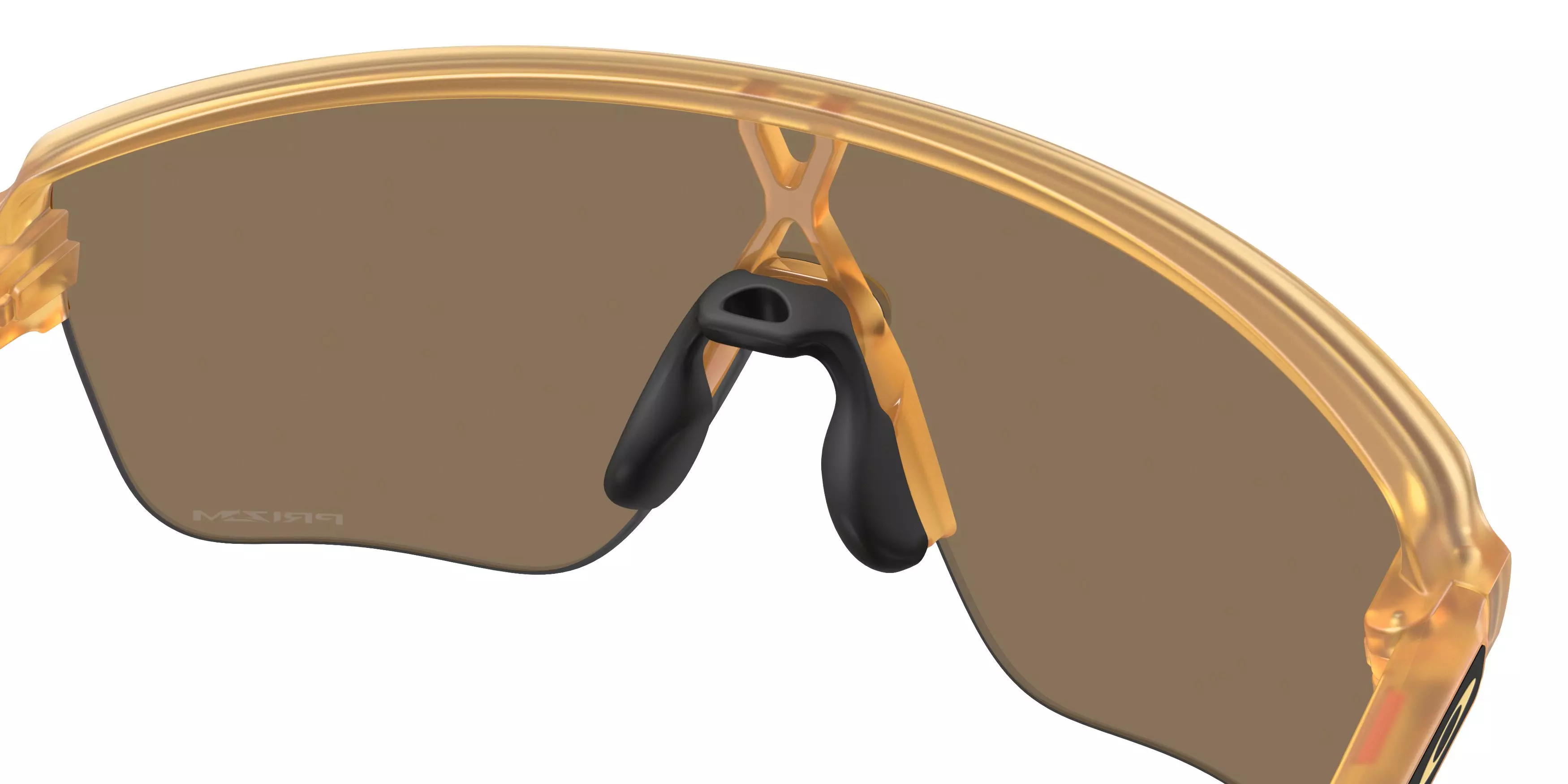 Oakley Corridor SQ Prizm 24K Sunglasses - Matte Trans Light Curry - BROWN/GOLD