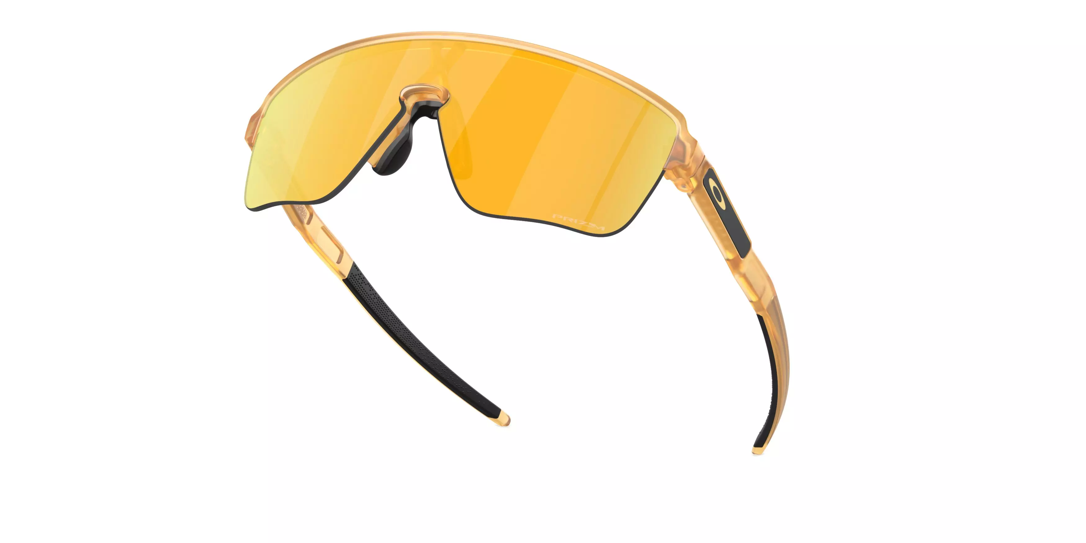 Oakley Corridor SQ Prizm 24K Sunglasses - Matte Trans Light Curry - BROWN/GOLD