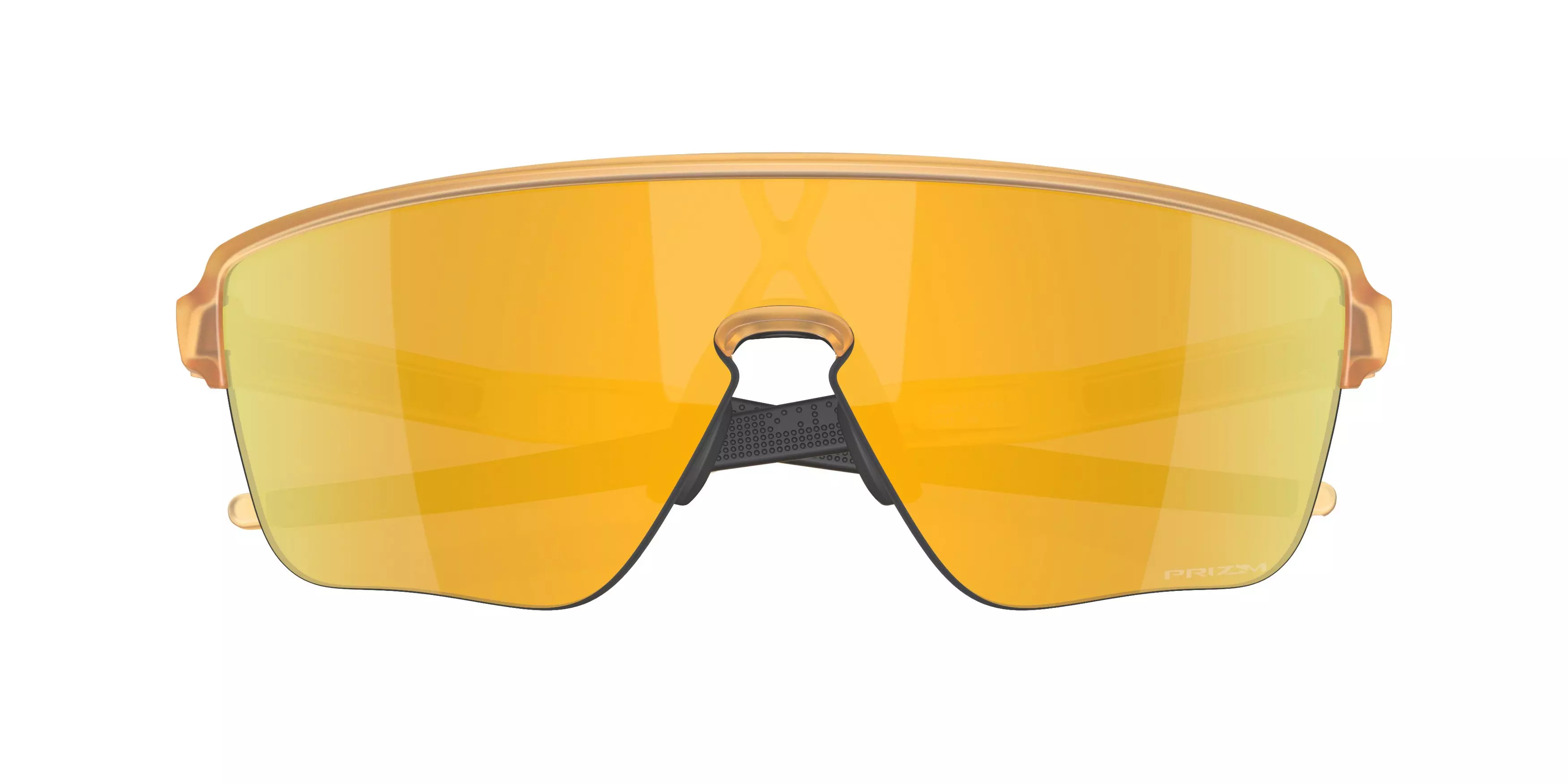 Oakley Corridor SQ Prizm 24K Sunglasses - Matte Trans Light Curry - BROWN/GOLD