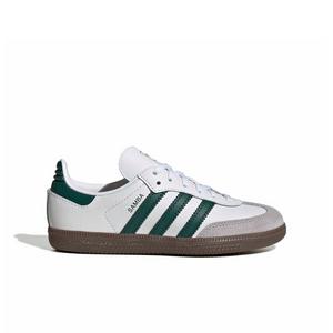 adidas Originals Samba OG "Ftwr White/Collegiate Green/Gum 5" Preschool Boys' Shoe